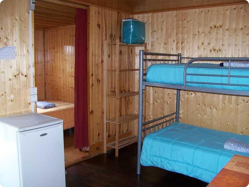 Bungalow con baño compartido