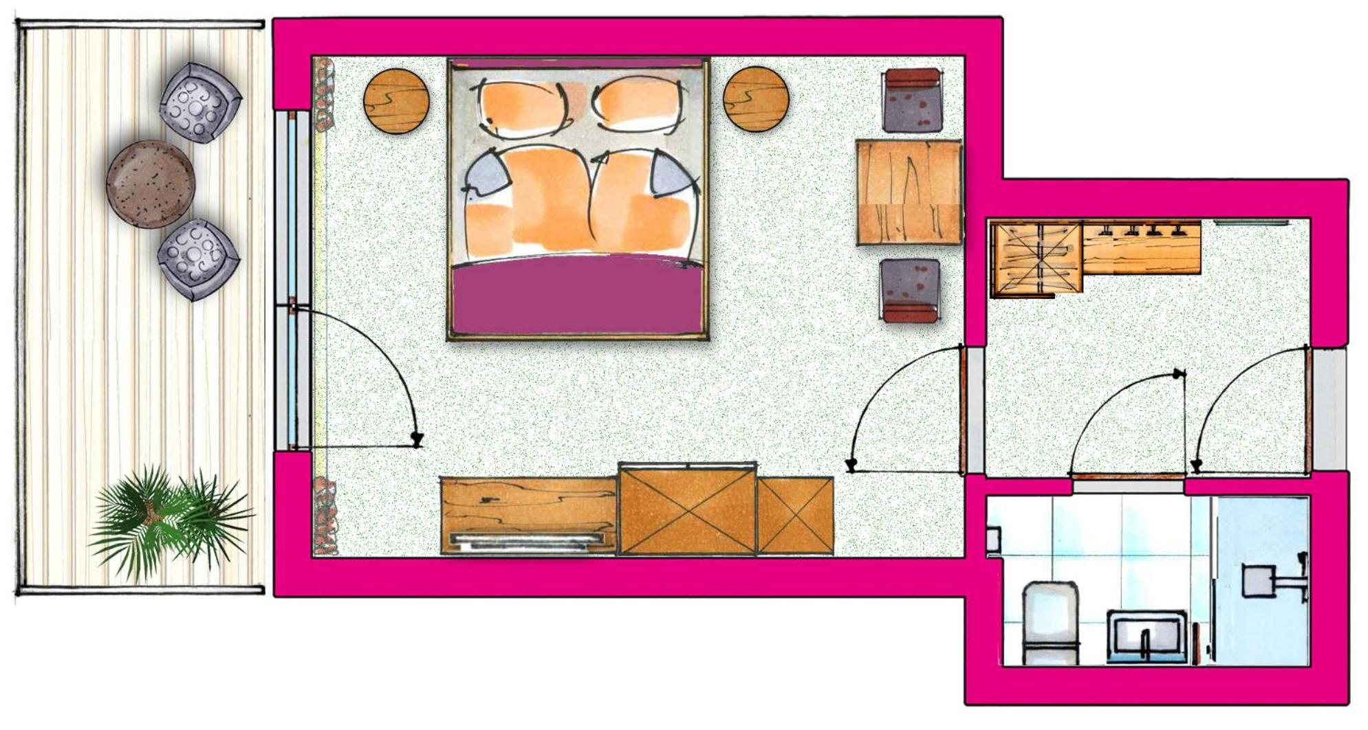 Small Comfort Double Room with Balcony photo 3