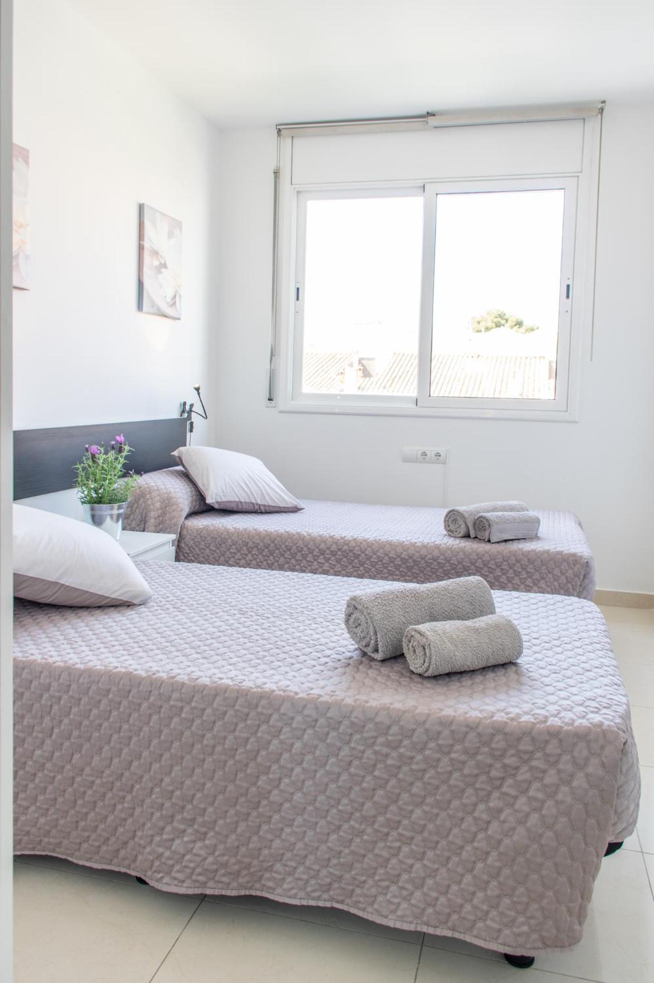 Apartamento de dos habitaciones