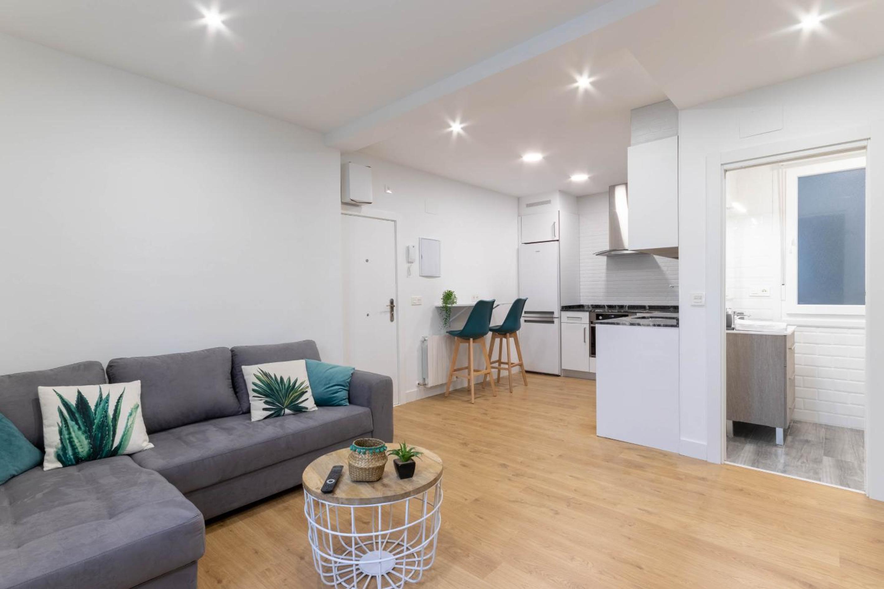 Apartamento de dos habitaciones