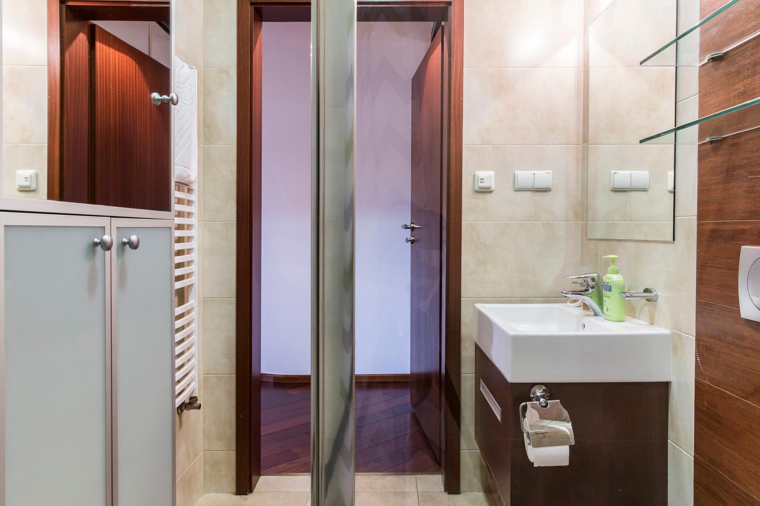 Apartment with Shower