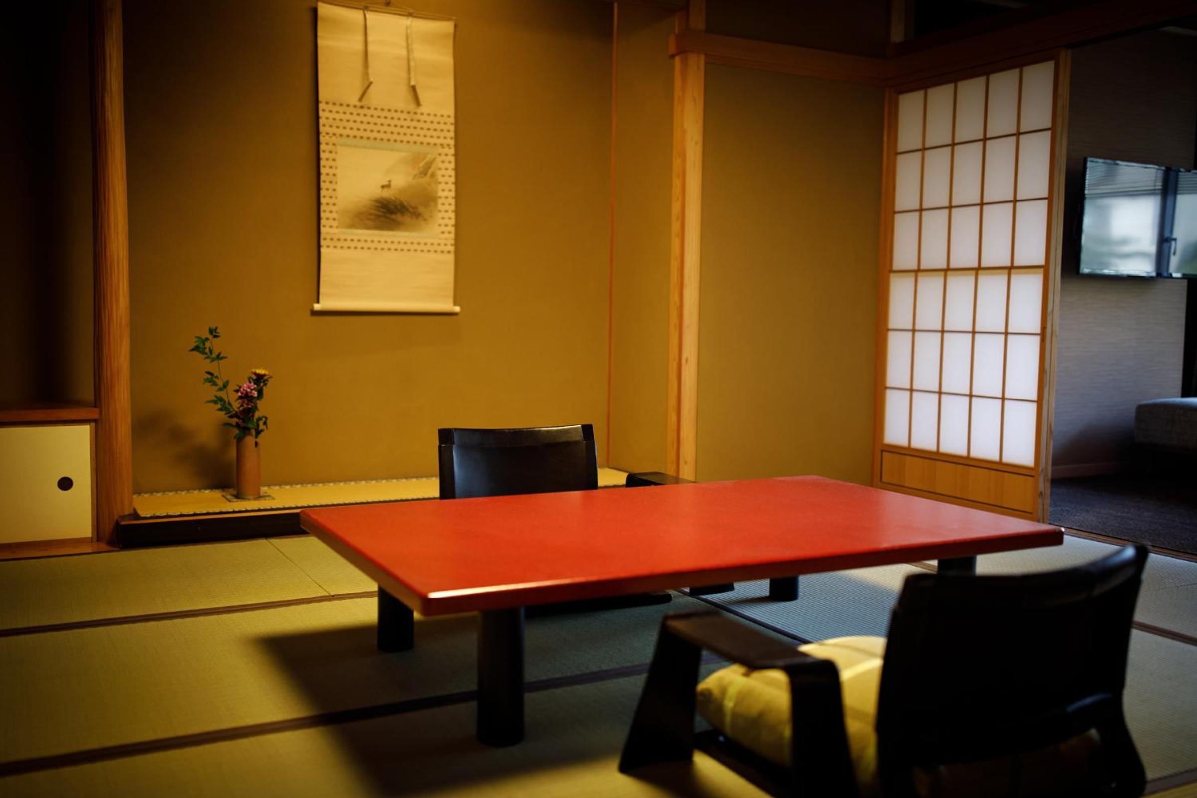 日式房间带露天浴池 - 禁烟 (银泉) 房内提供餐食