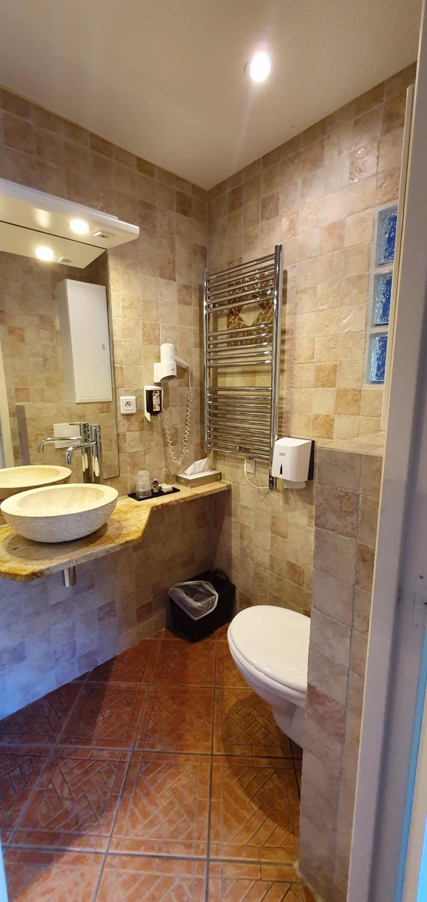 Premium Double Room Terrace with indoor patio view photo 2