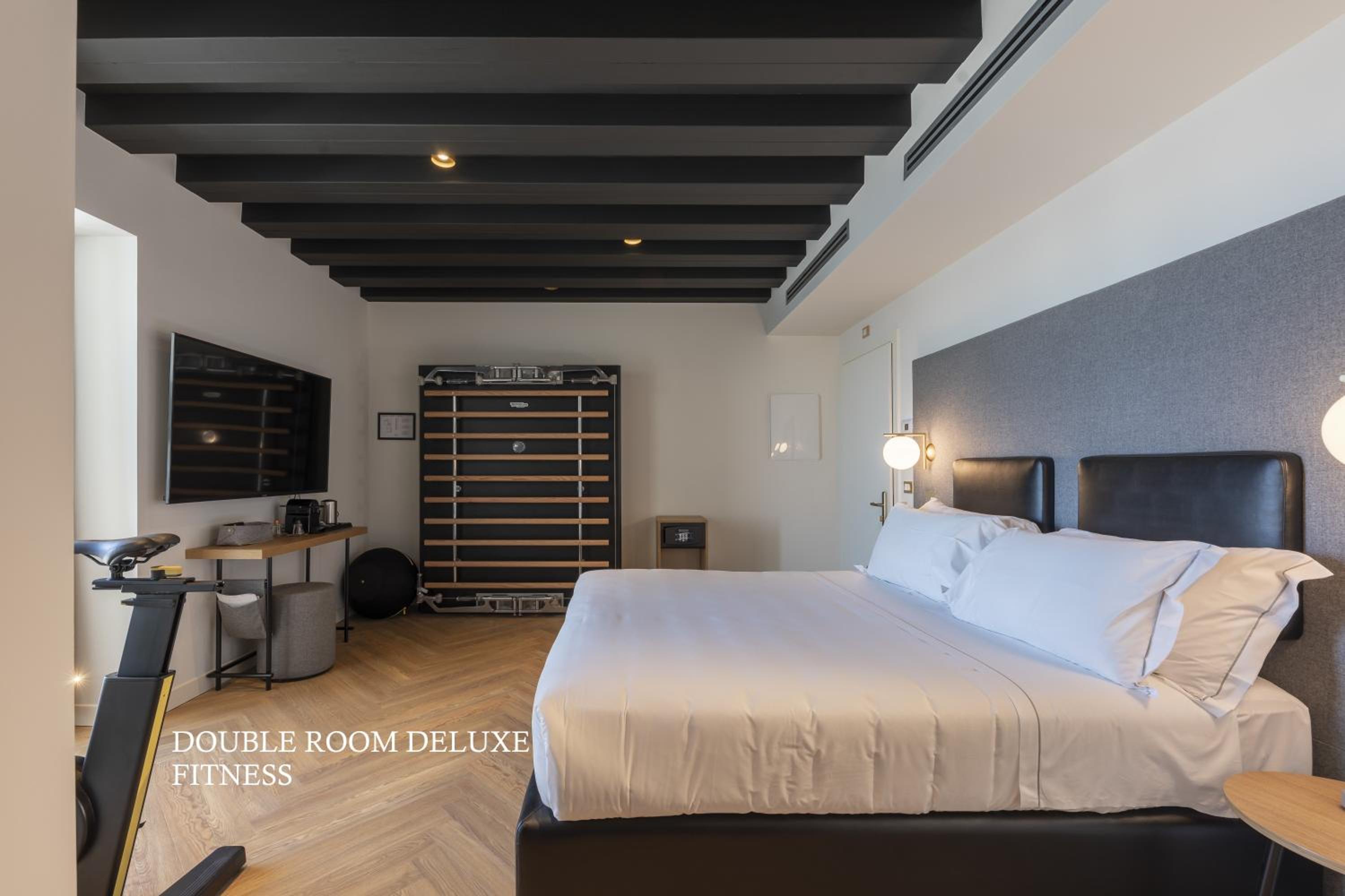 Deluxe Fitness Double Room with Terrace and Lake View