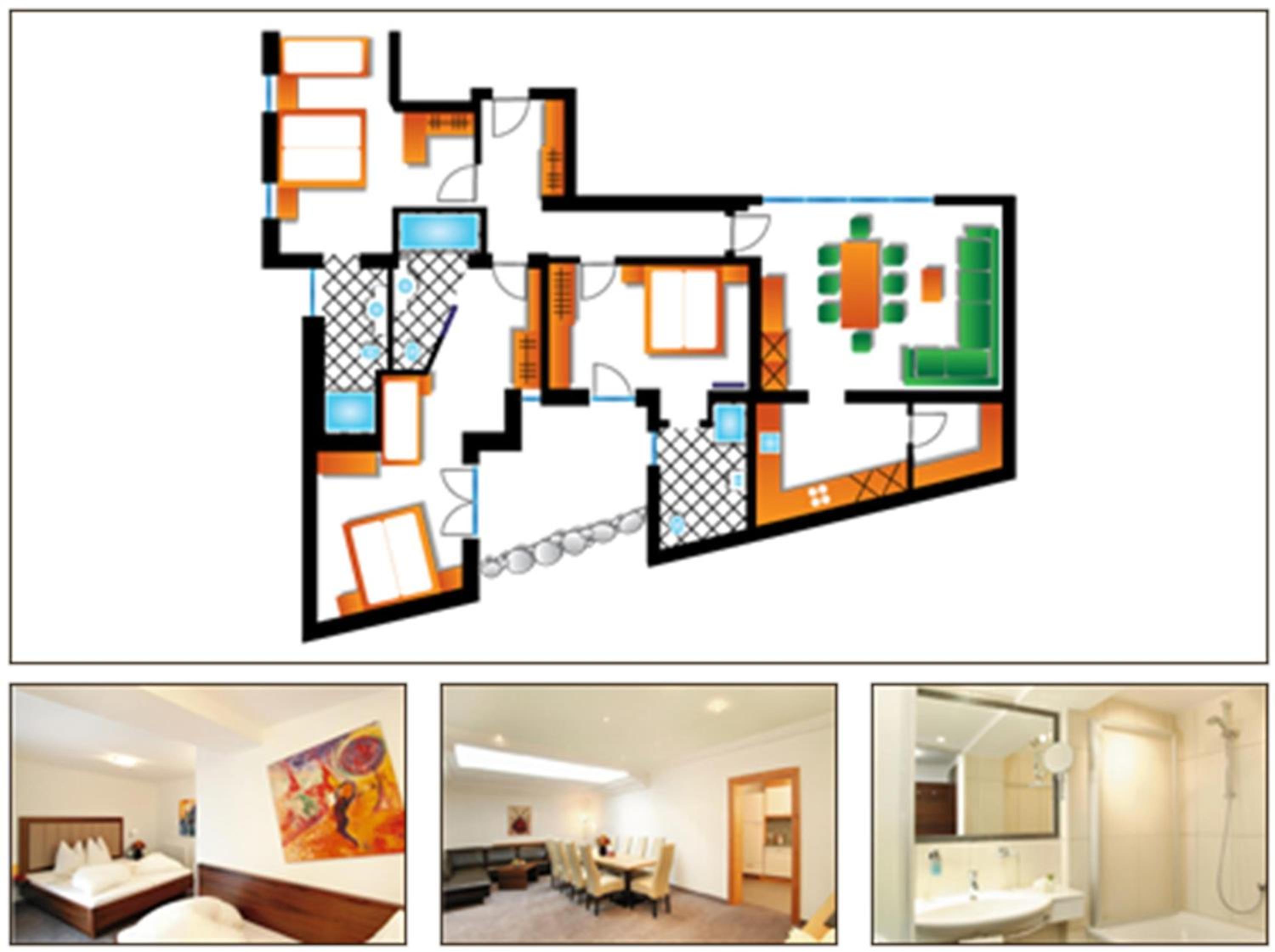 Three-Bedroom Apartment photo 2