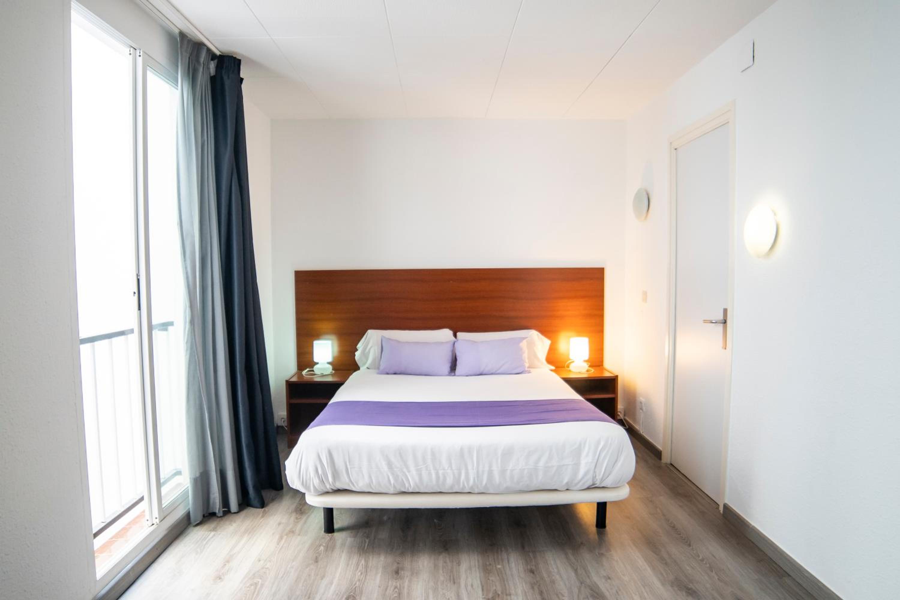 Departamento de una habitación con vista a la ciudad