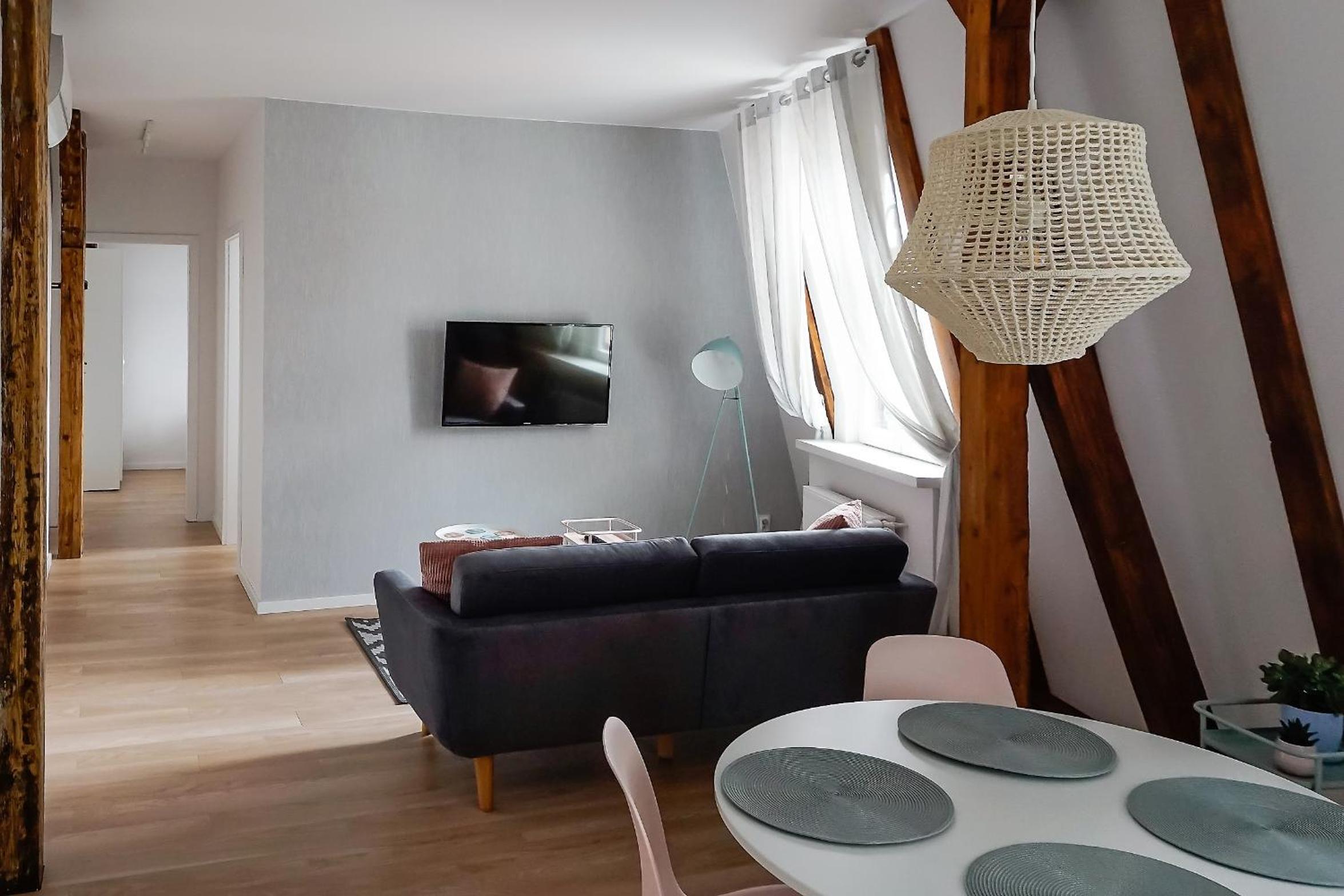 Pastel Apartment with a view of the Vistula River - Third Floor