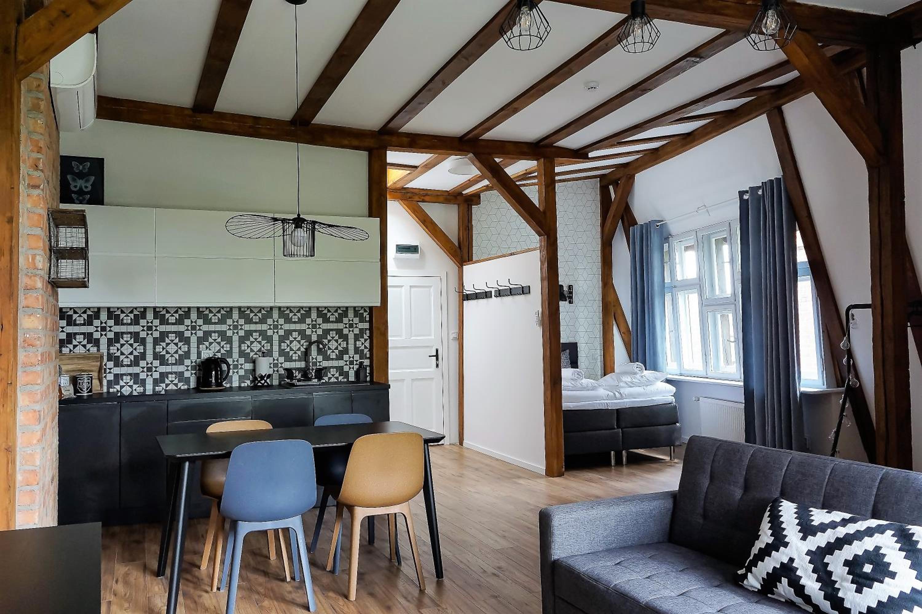 Studio Apartment with a view of the Vistula River