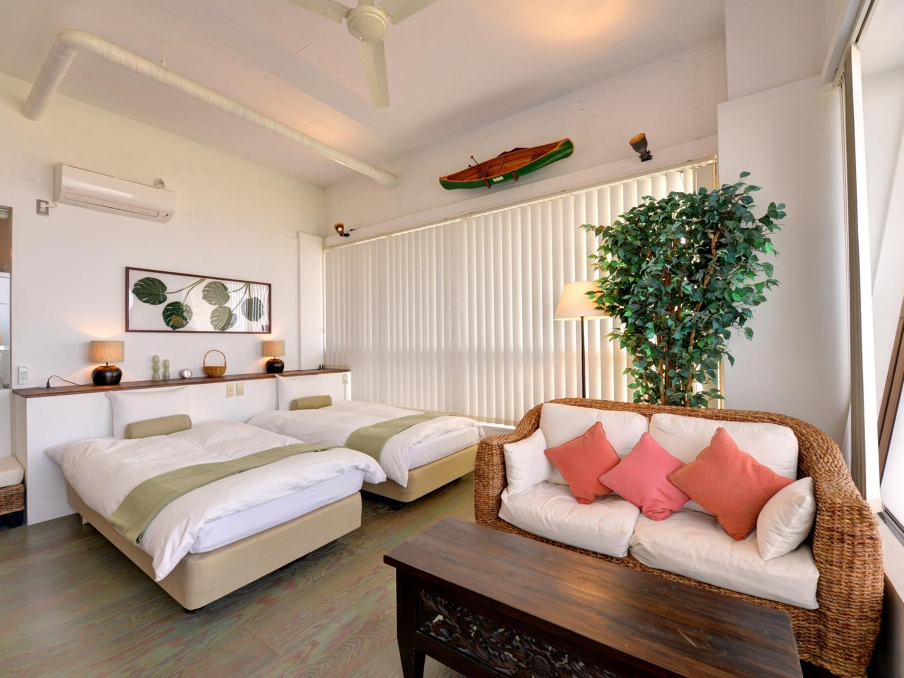 Twin Room with Sea View