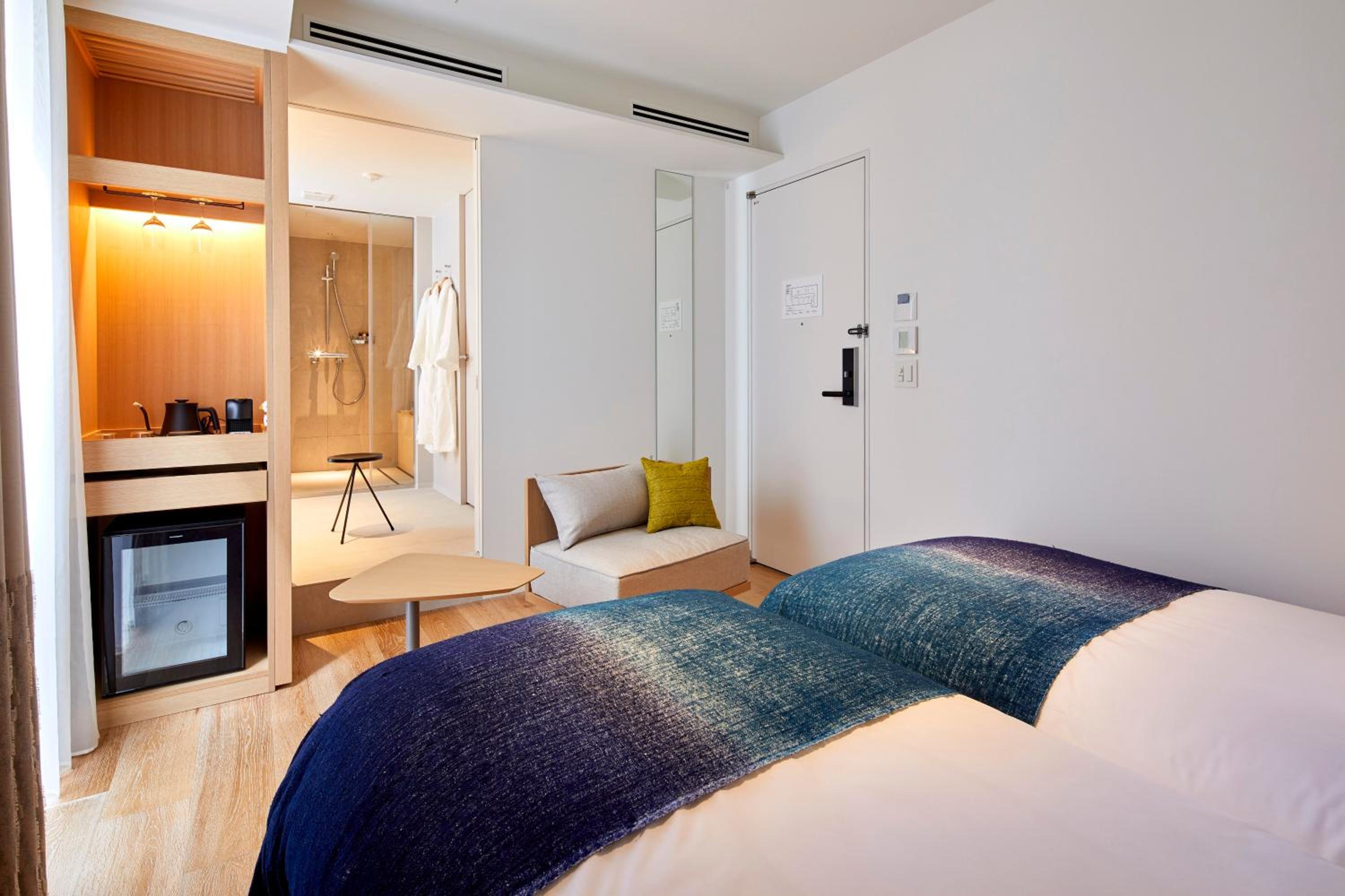 Deluxe Twin Room with Hinoki Bath - Photo 2