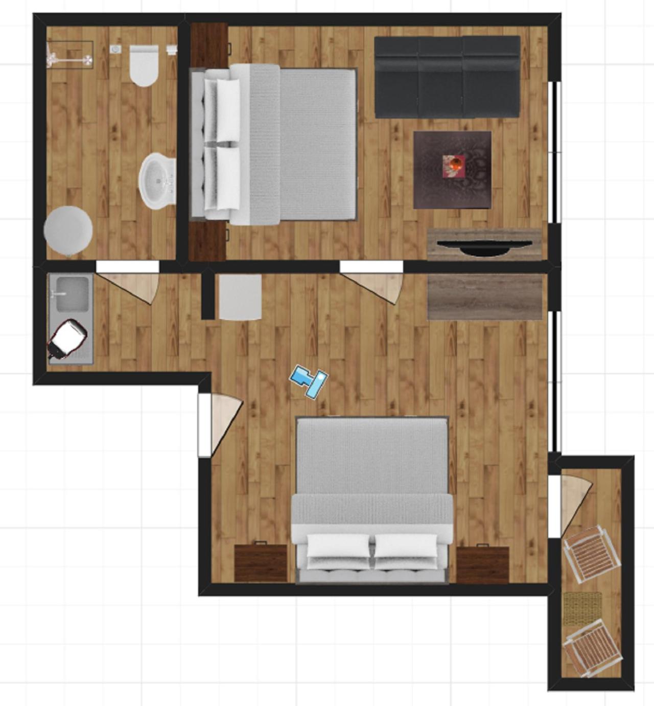 Two-Bedroom Apartment with Balcony - Photo 14
