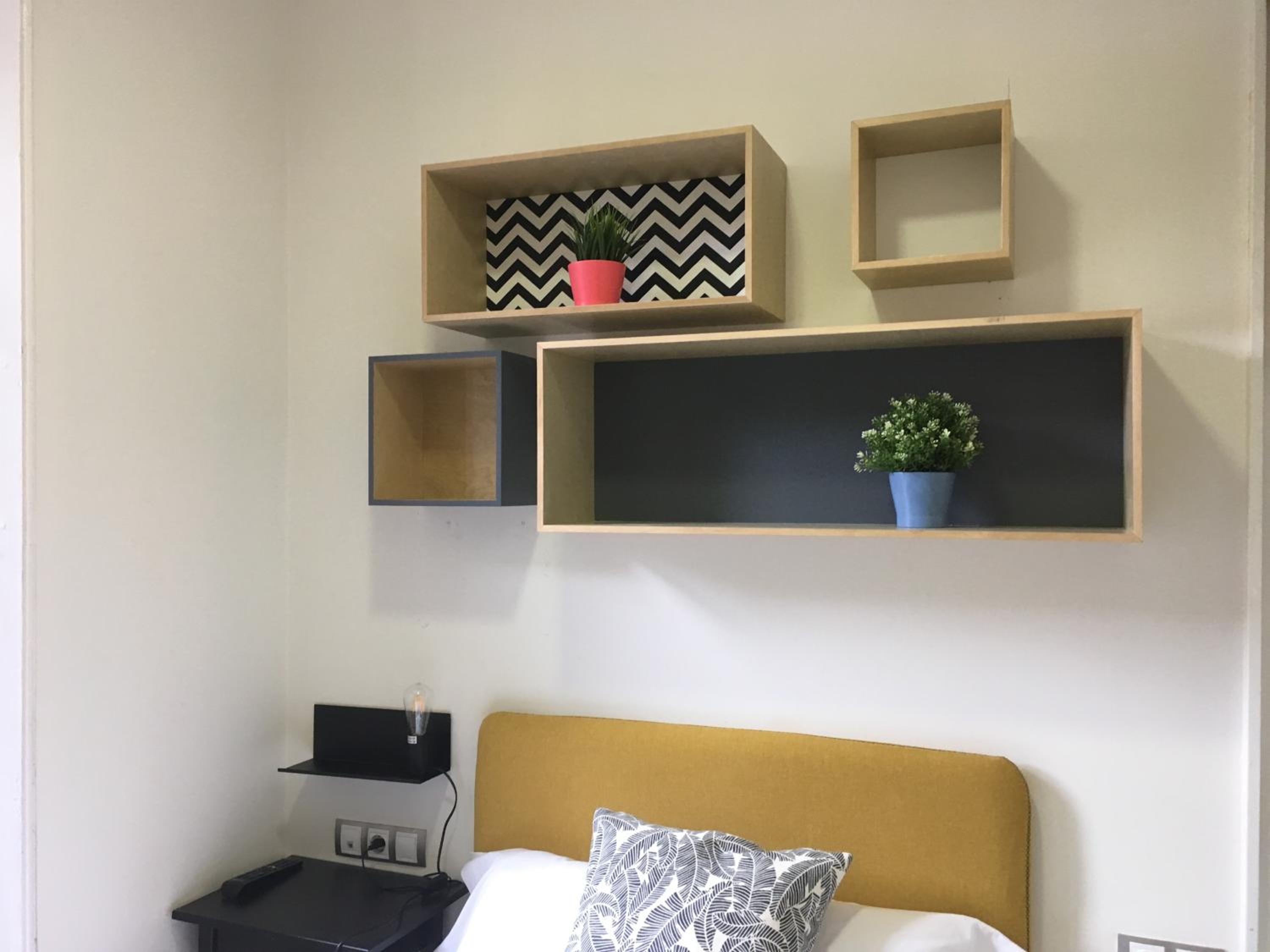 Habitación individual con baño privado