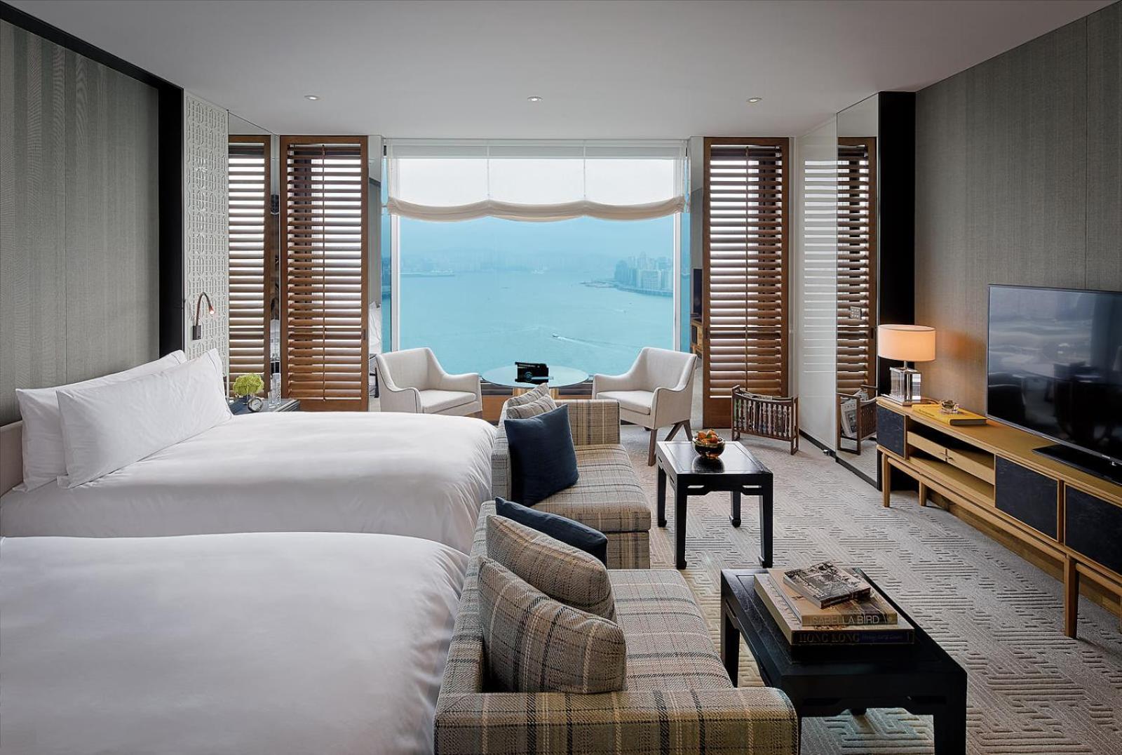 Grand Twin Room with Harbor View