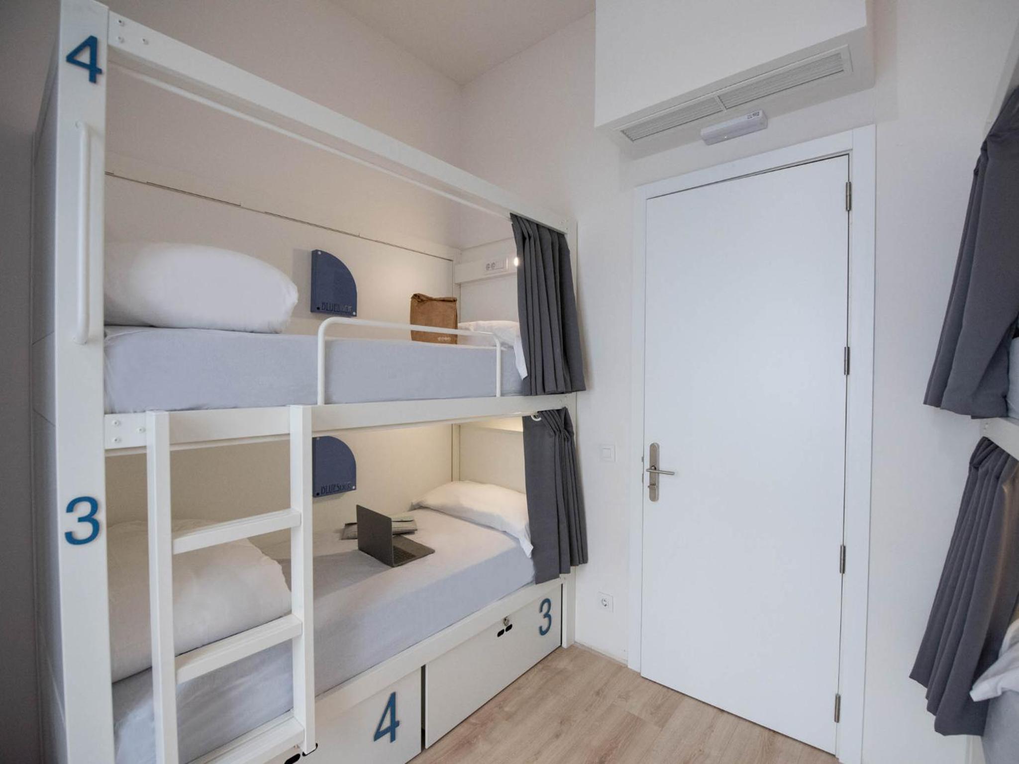 Bed in 4-Bed Mixed Dormitory Room