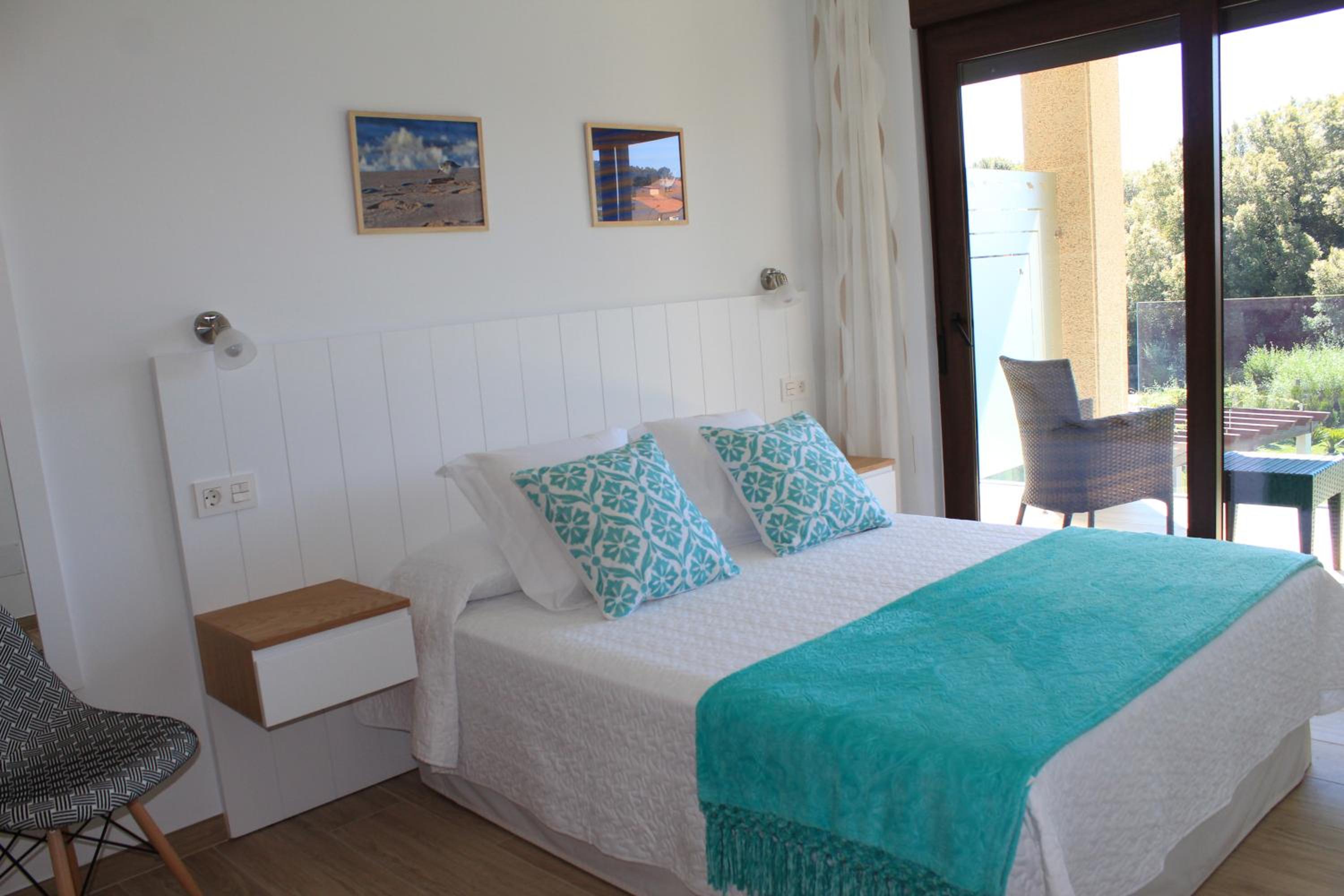 Apartamento con vista al jardín