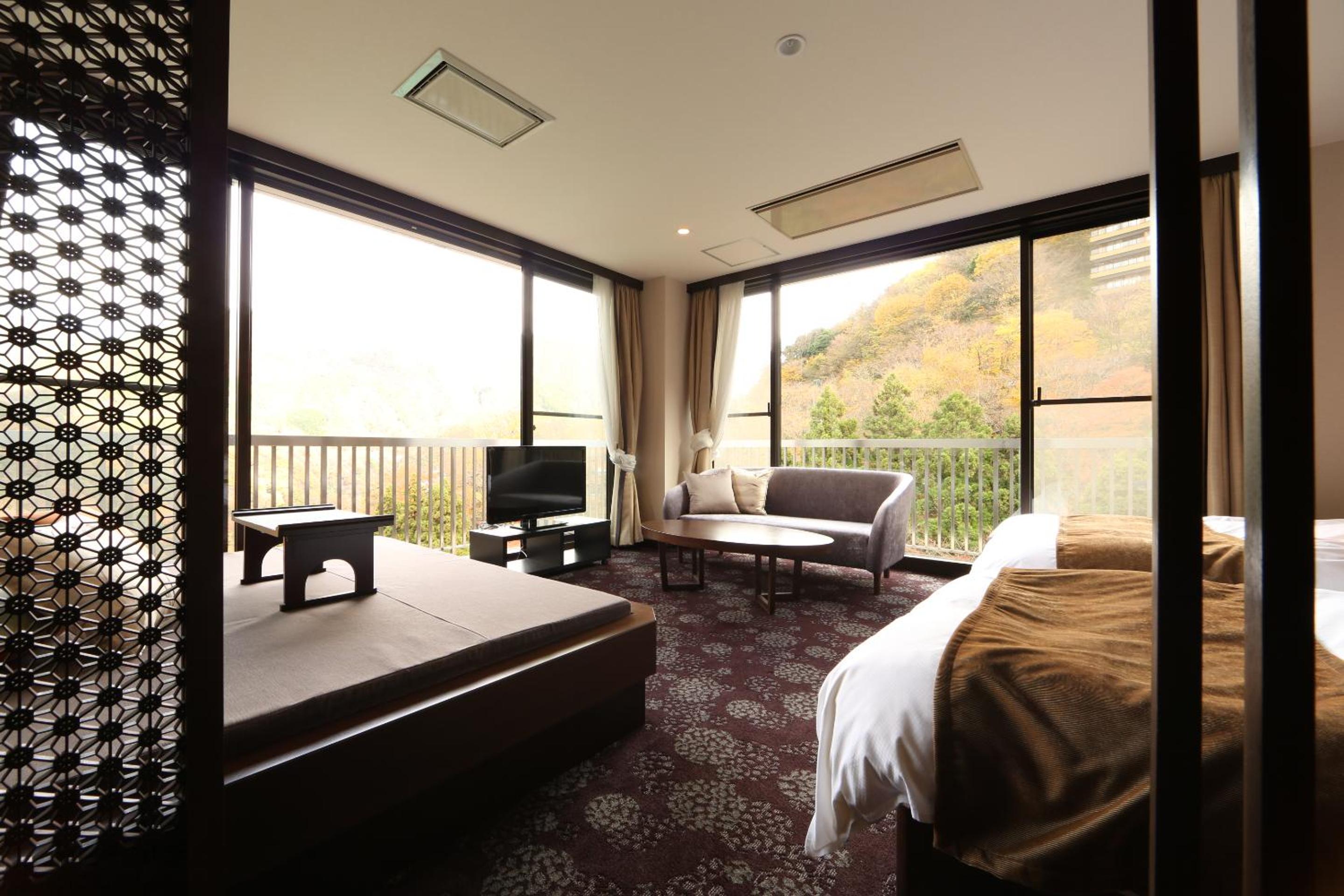 【Breakfast&Dinner Included】Suite with Semi Open-Air Cypress Bath or Cypress Bath or Granite Bath - Photo 12