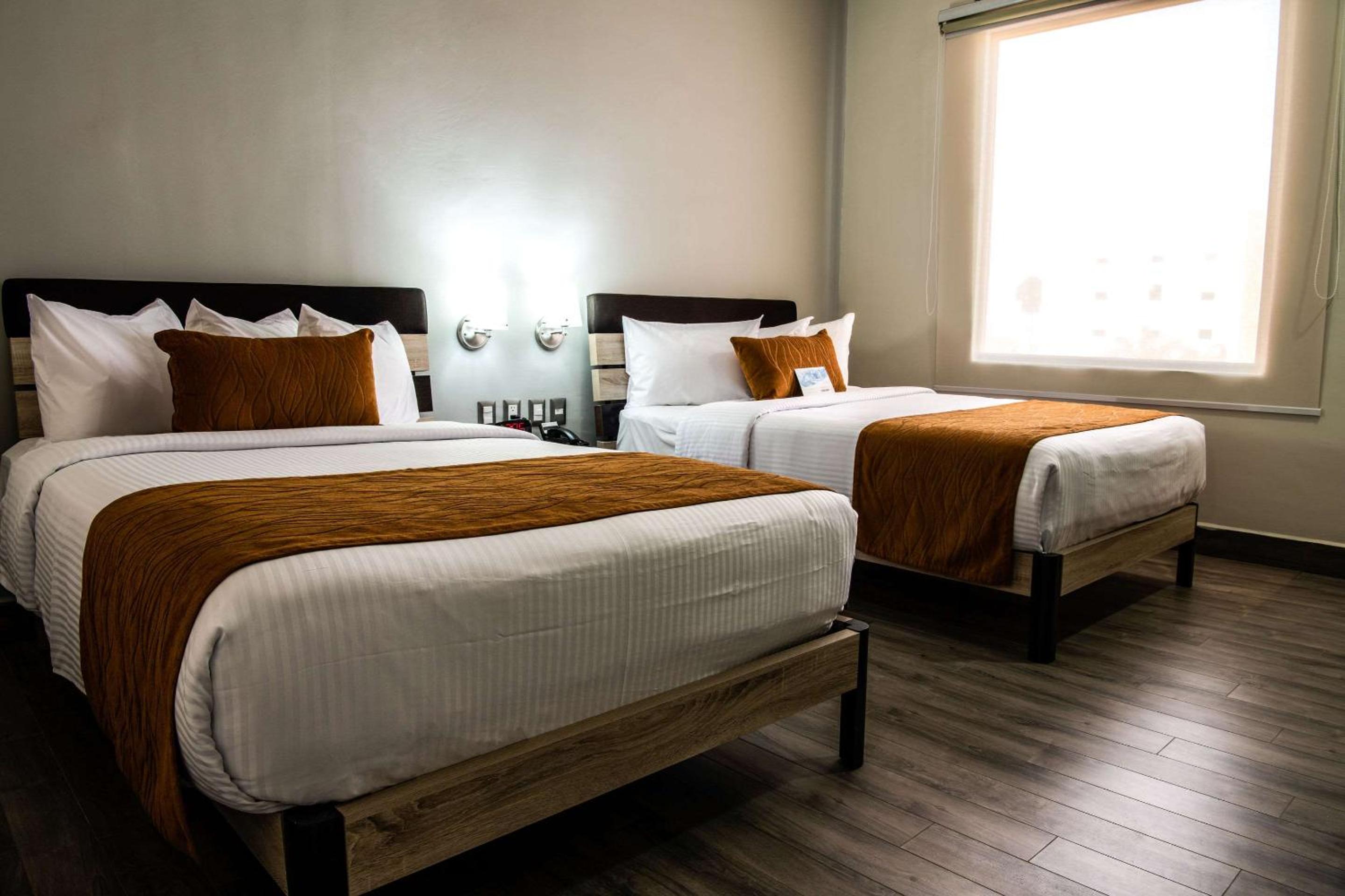 Standard Double Room with Two Double Beds - Lower Floor