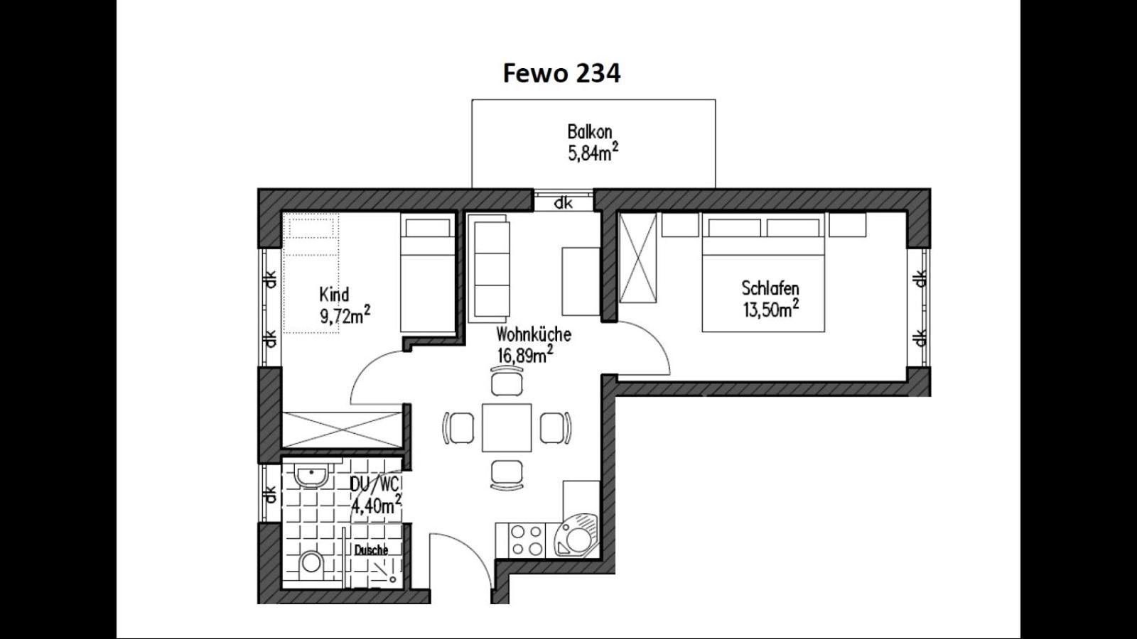Two-Bedroom Apartment (4 Adults) photo 3