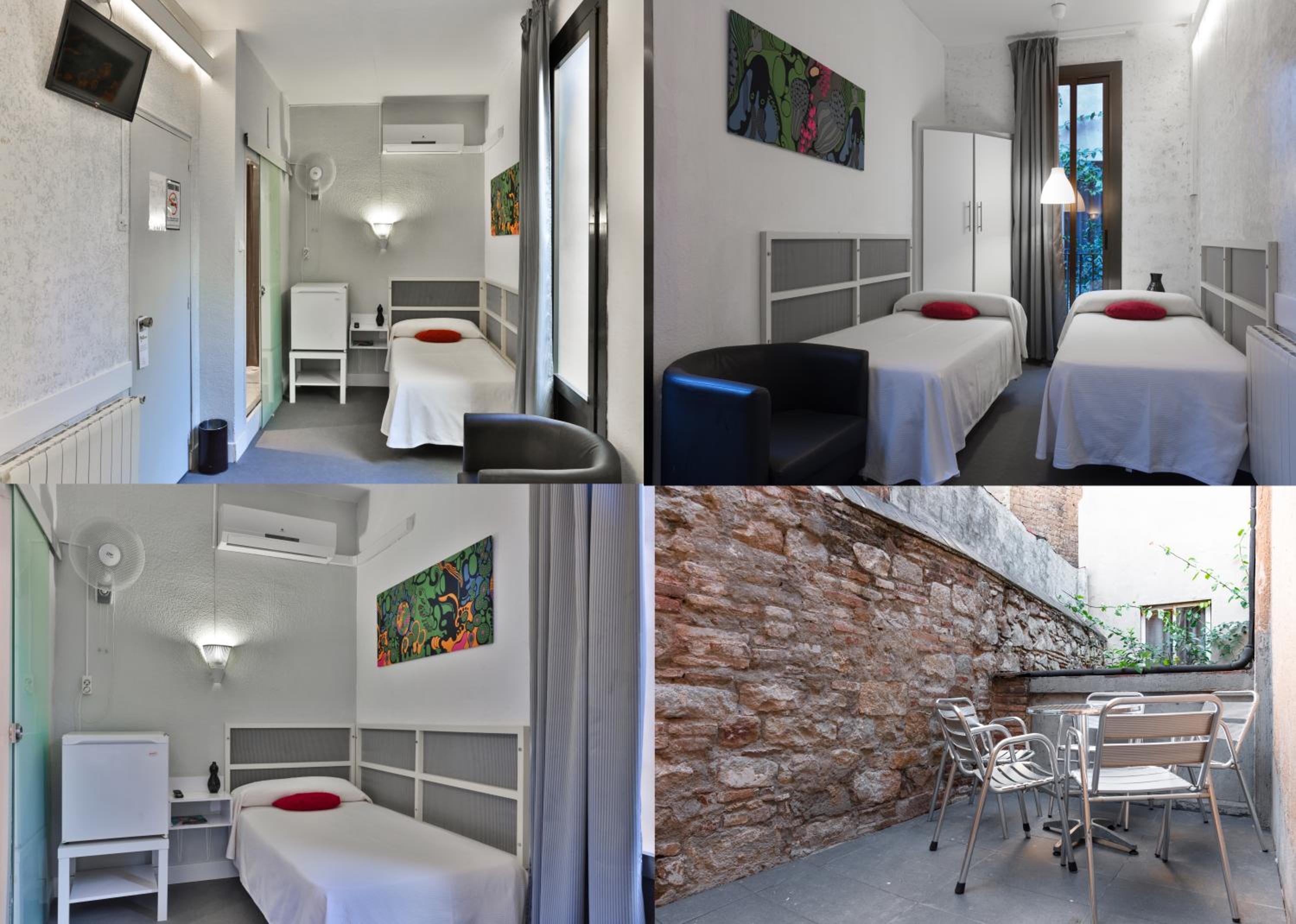 Habitación triple con terraza