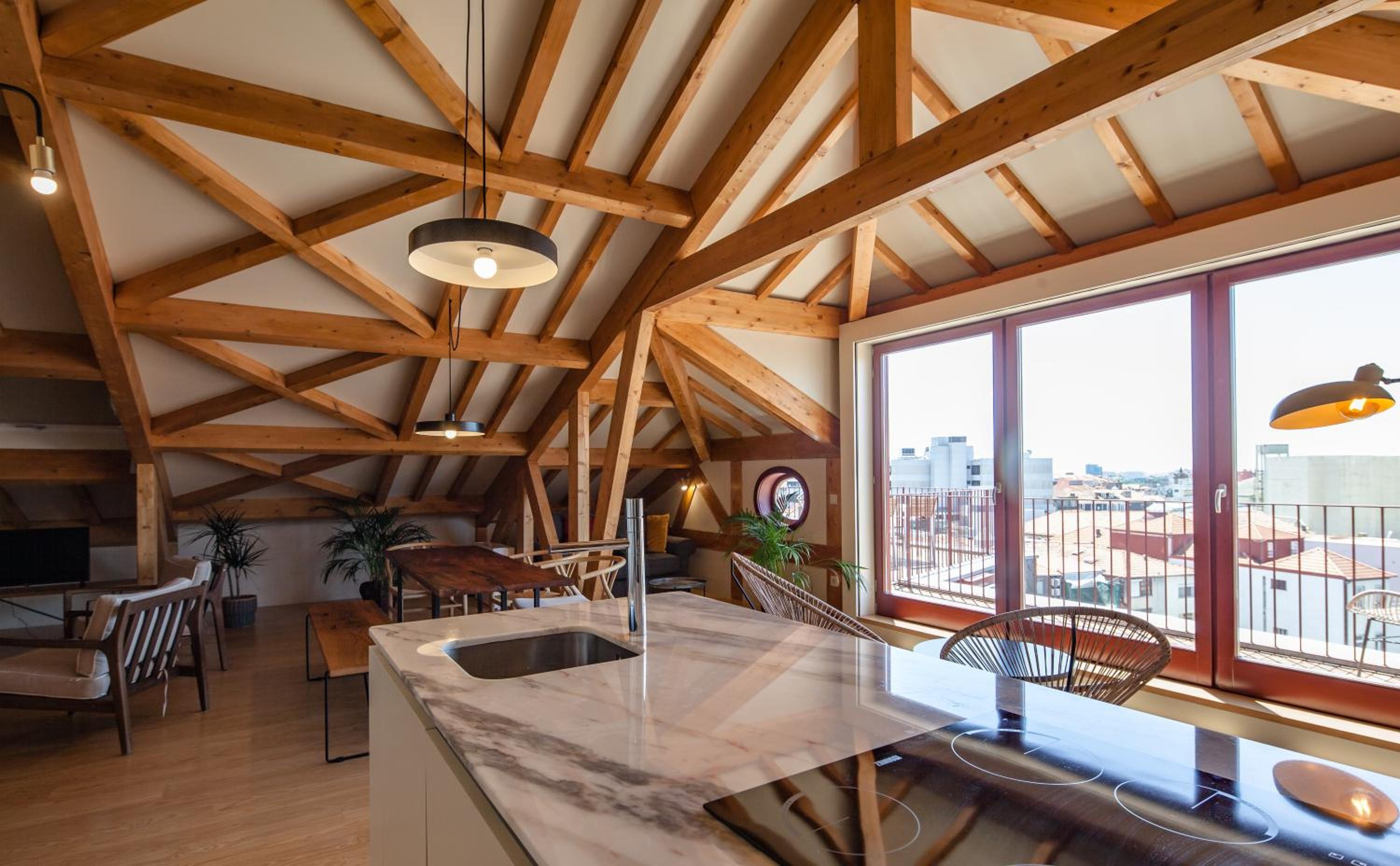 Three-Bedroom Apartment - Penthouse with Terrace and Pool View photo 1