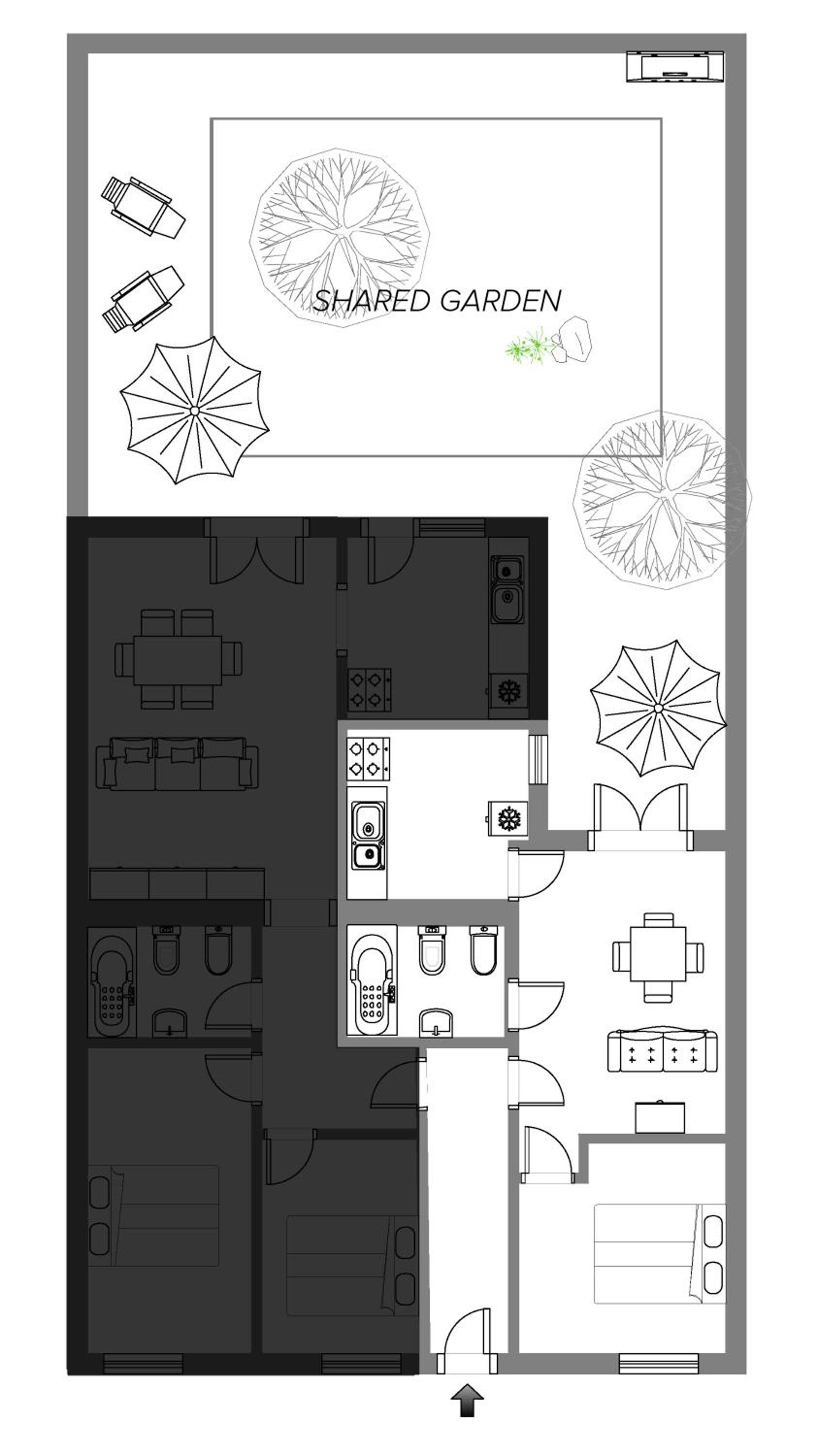 One-Bedroom House photo 2