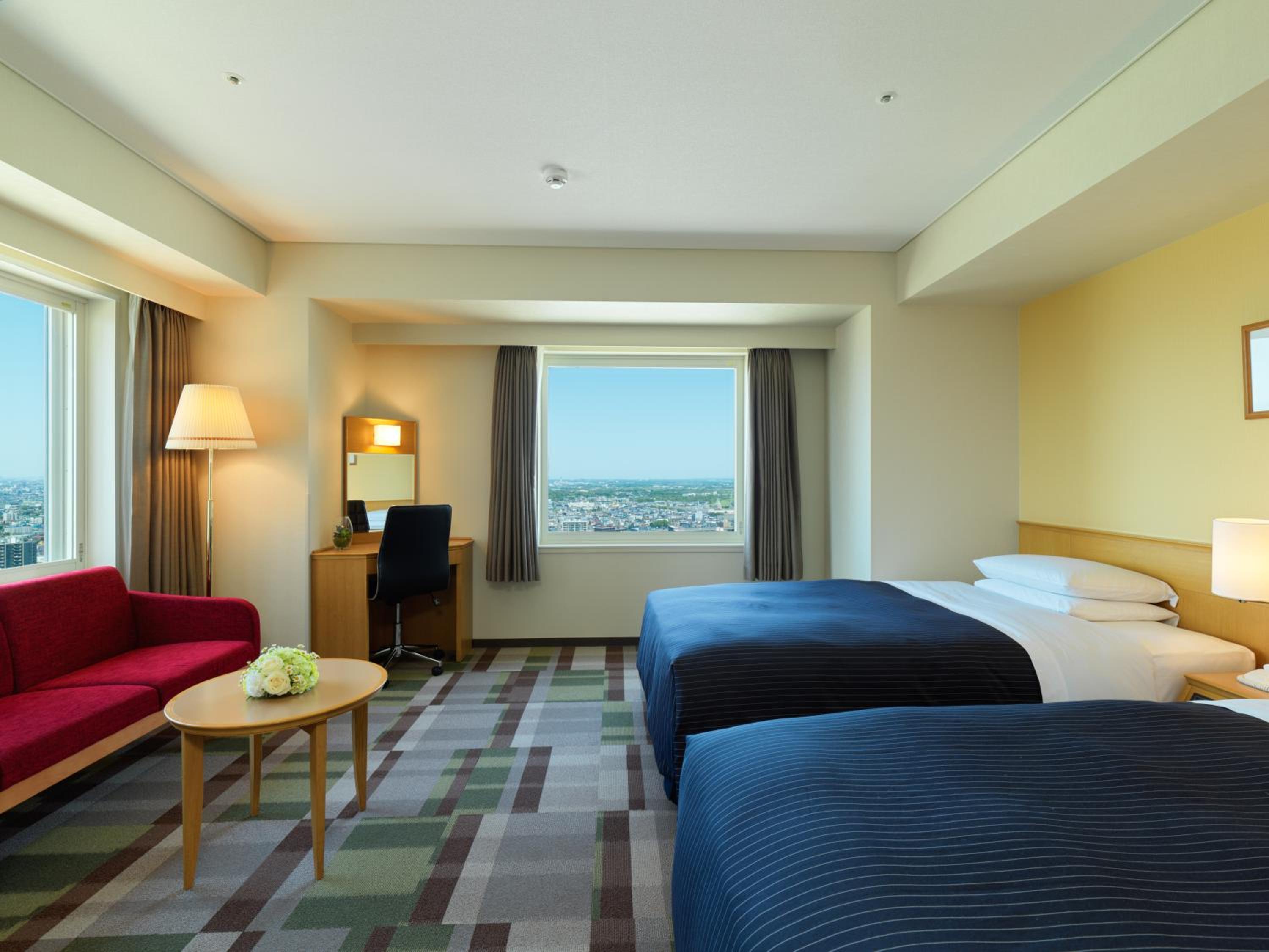 High Floor Corner Twin Room - Non-Smoking - Photo 4