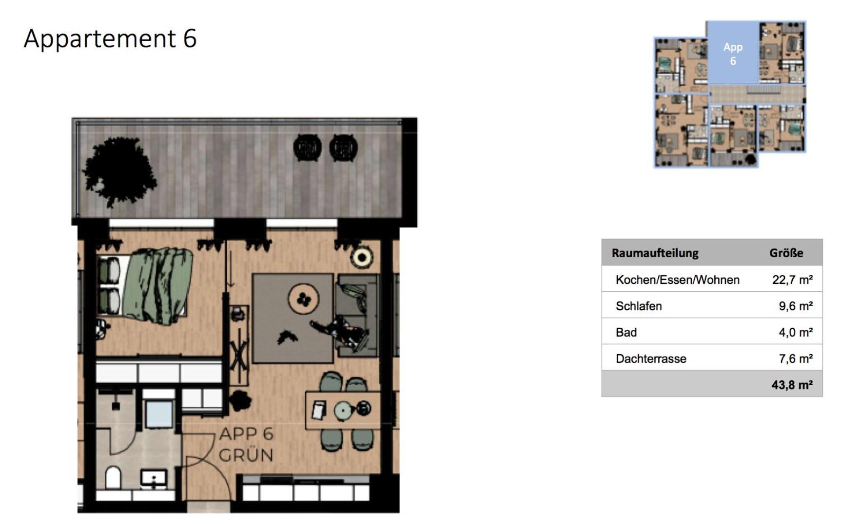 Apartment with Terrace
