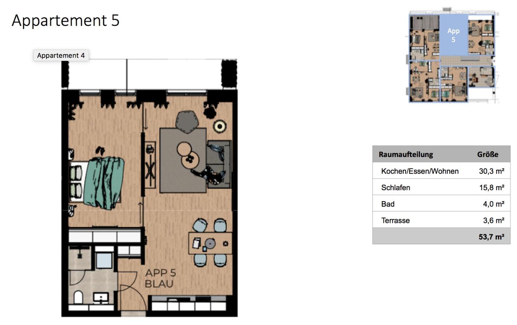 Apartment with Terrace