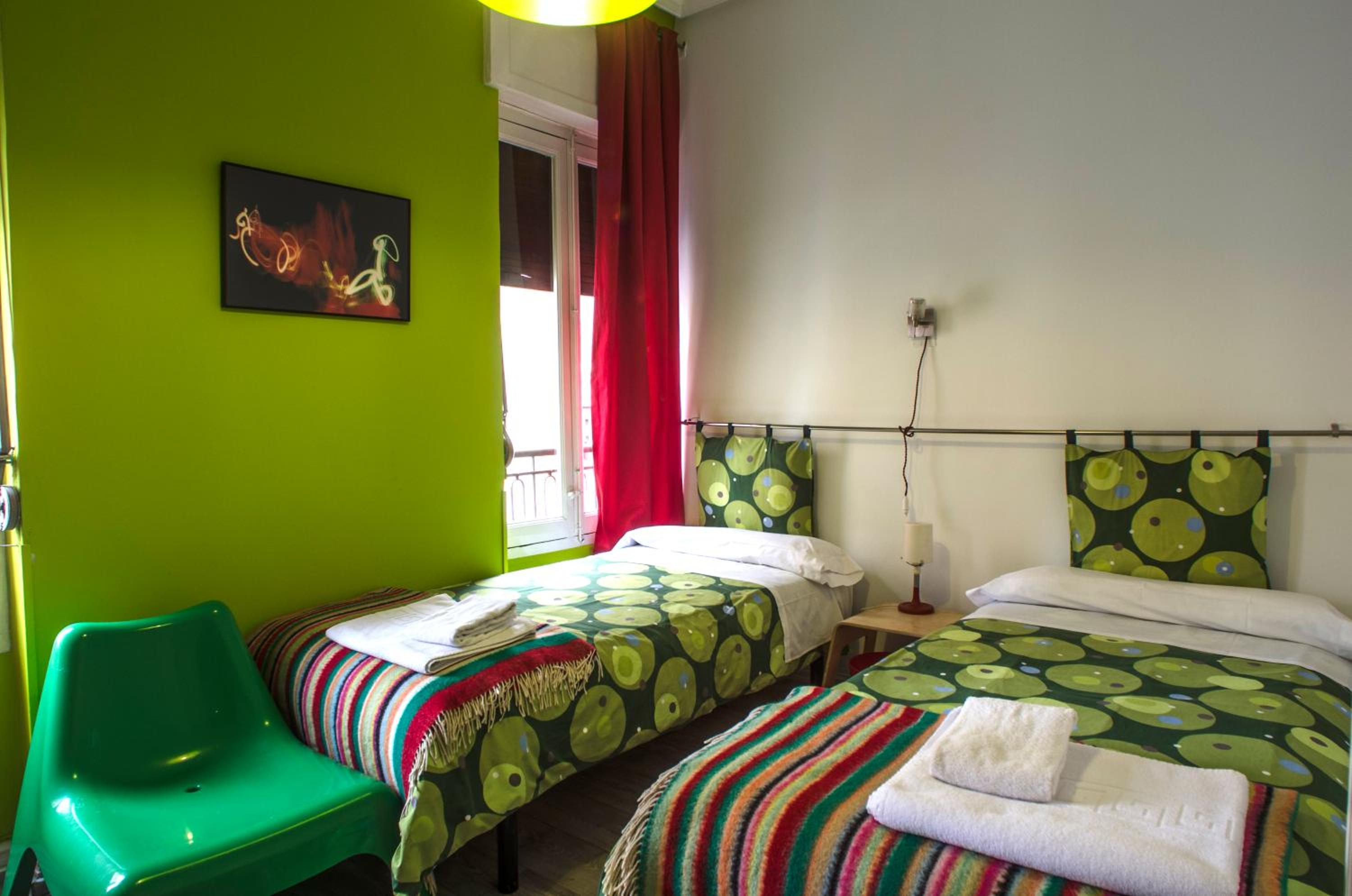 Habitación Doble o con Dos Camas con Baño Compartido