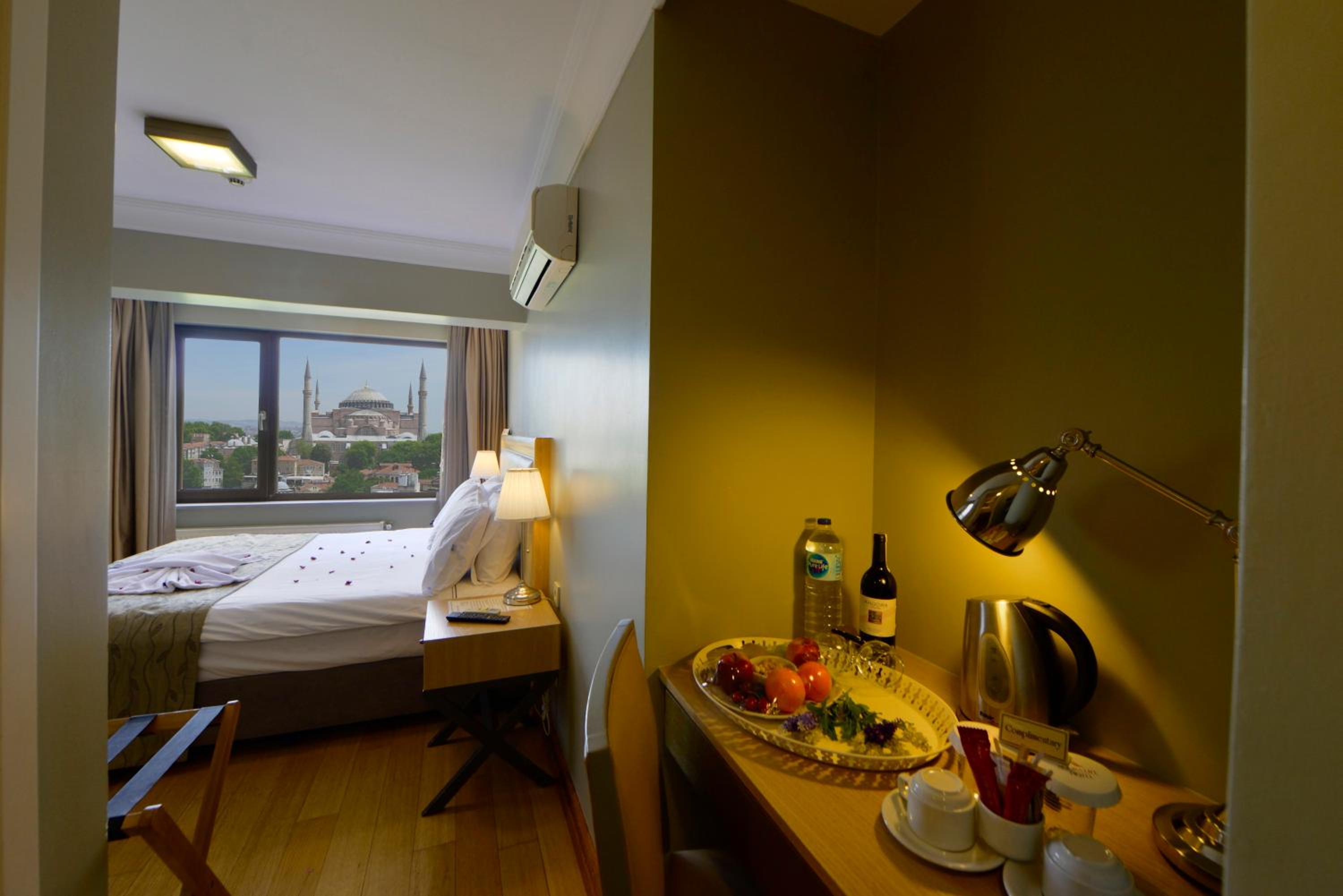 Deluxe Double or Twin Room with Hagia Sophia View