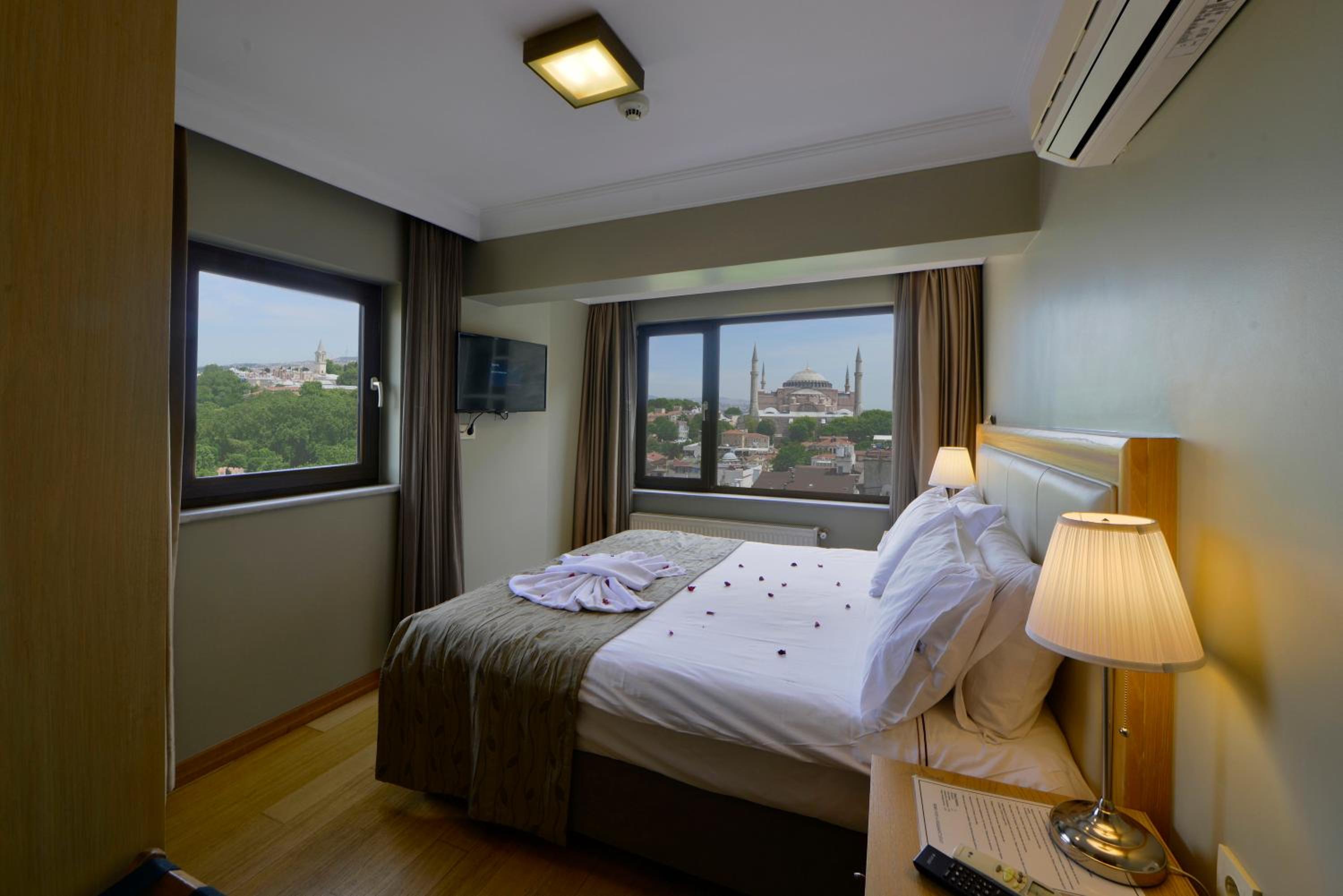 Deluxe Double or Twin Room with Hagia Sophia View