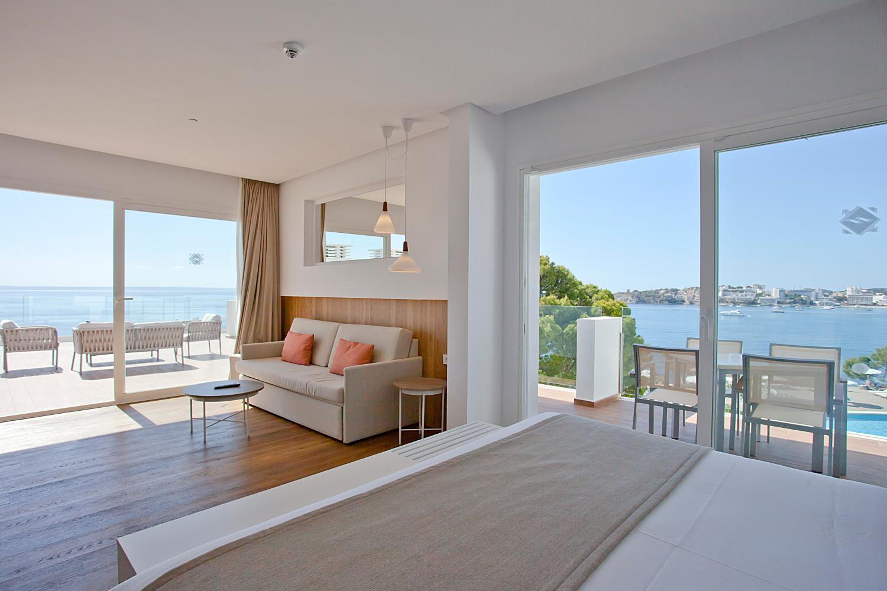 Estudio Deluxe con vista al mar