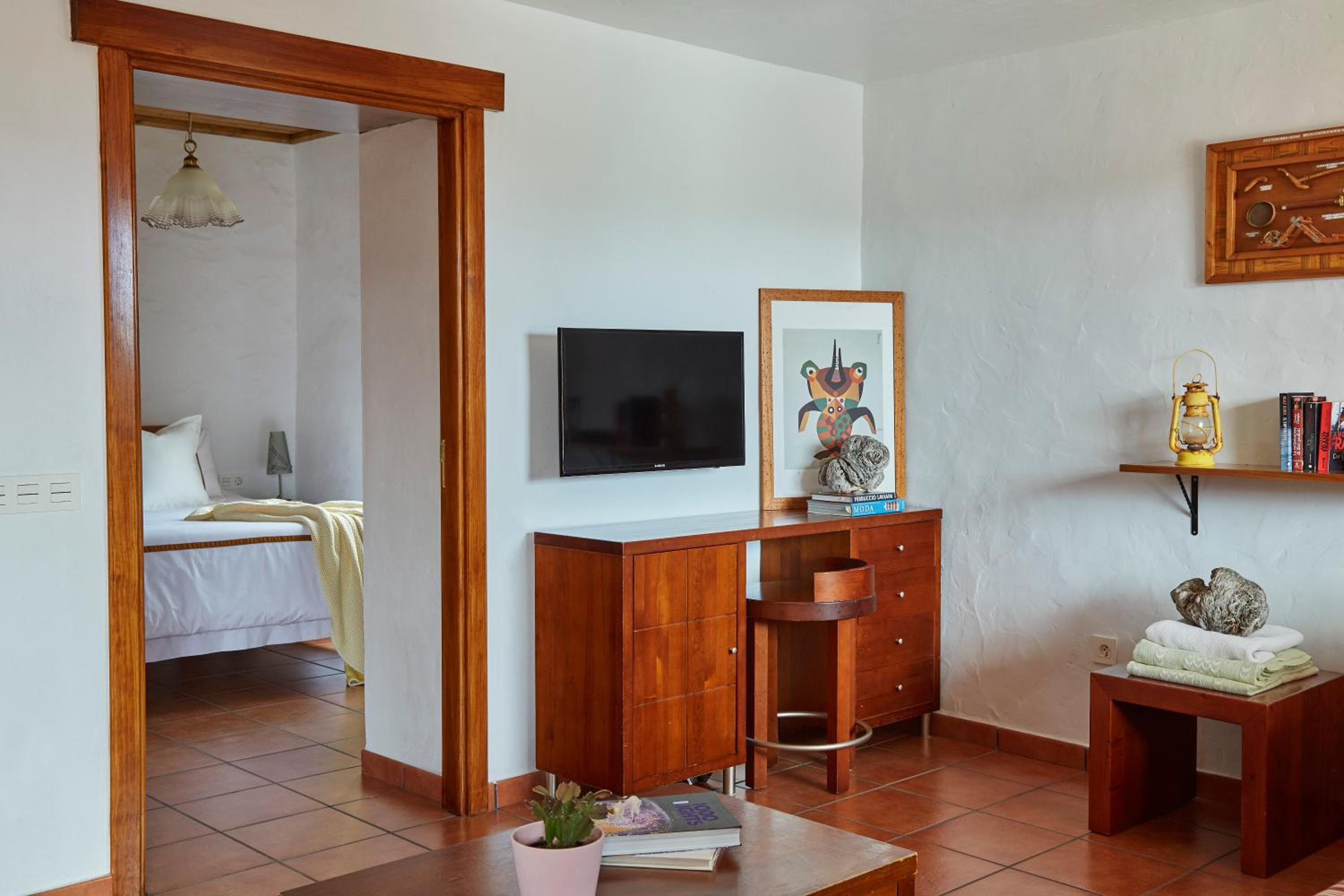 Apartamento con vista al jardín