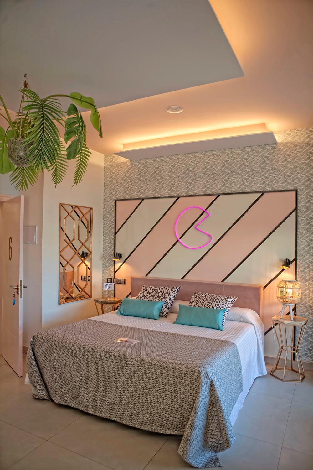 Habitación Doble con Balcón y Vista al Mar