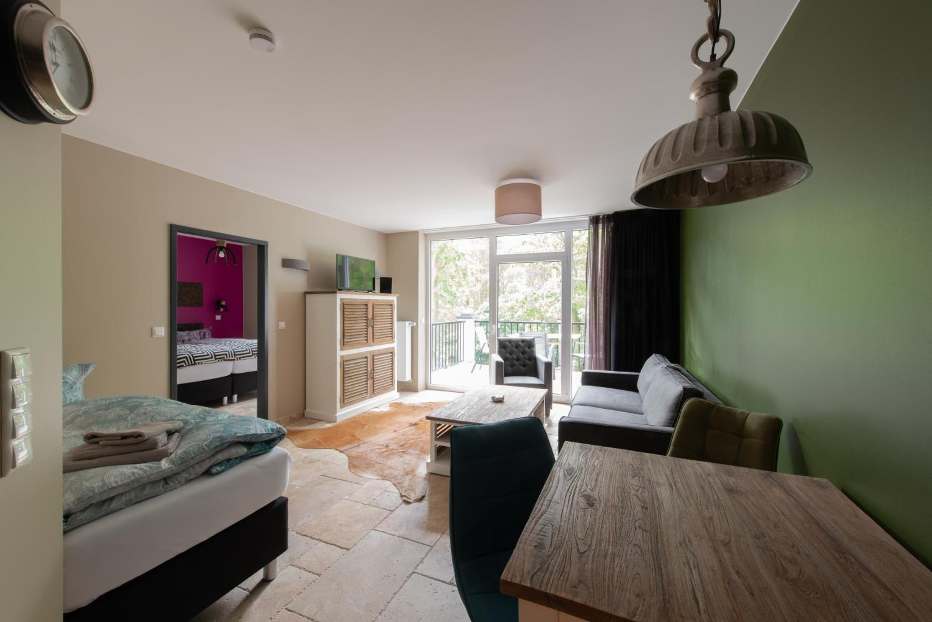 Apartment mit Balkon oder Terrasse - Boardinghouse