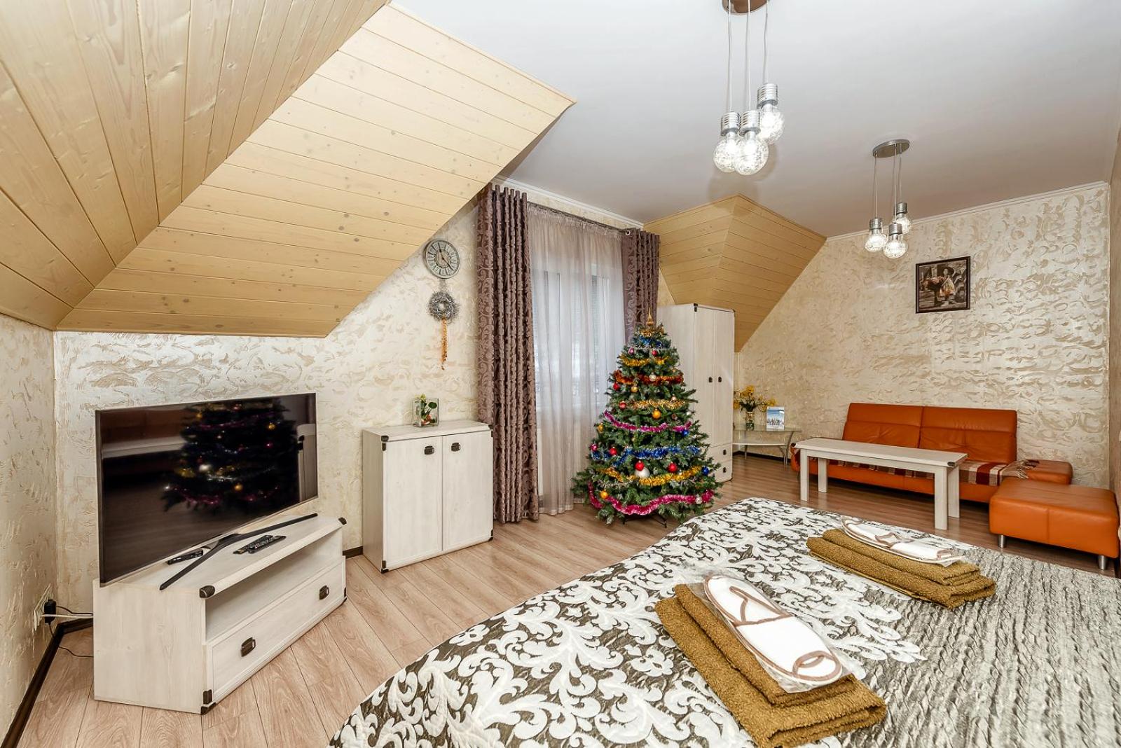 Deluxe One-Bedroom Apartment with City View