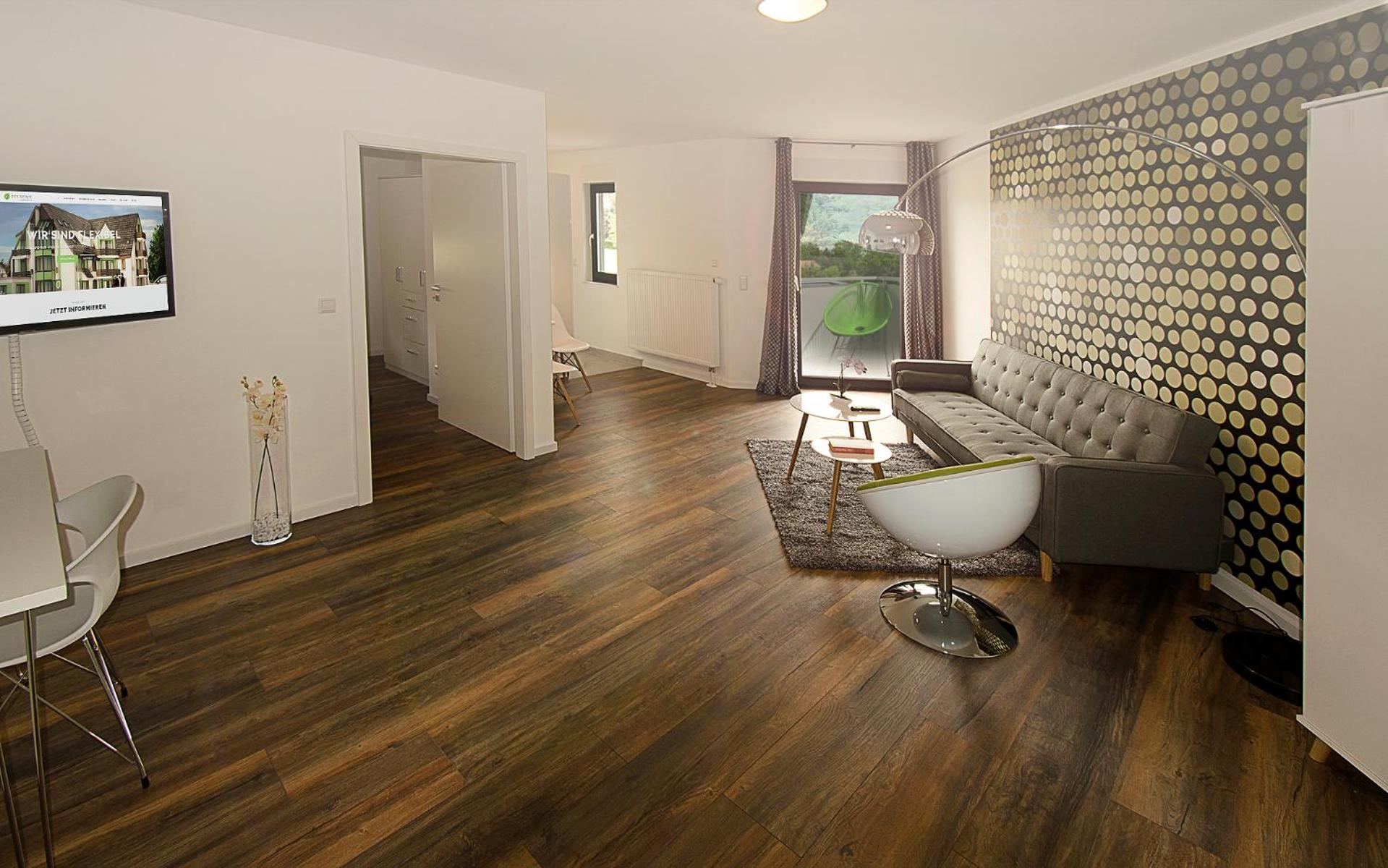 Deluxe One-Bedroom Apartment with Balcony or Terrace  - Photo 1