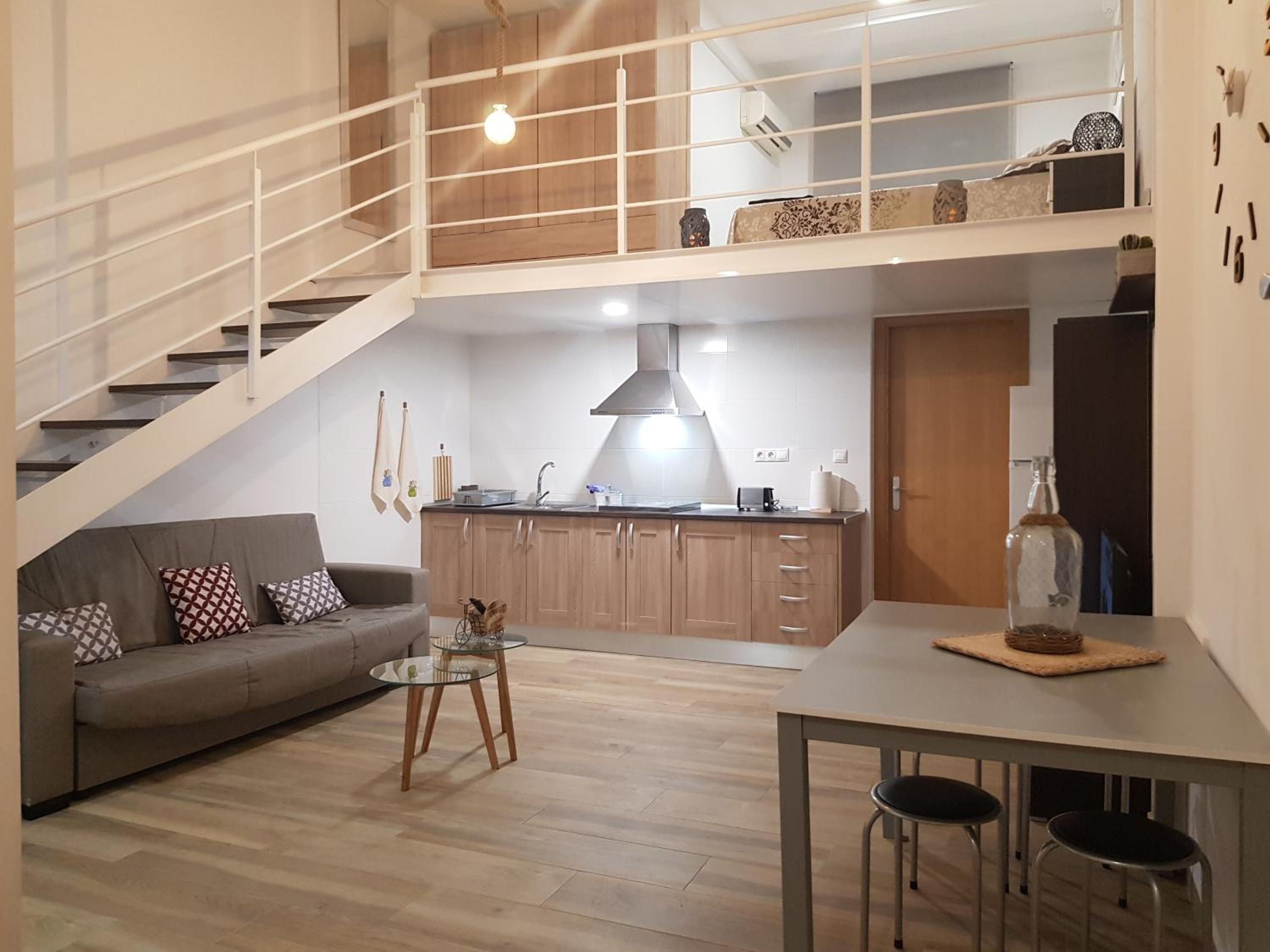 Apartamento de dos habitaciones
