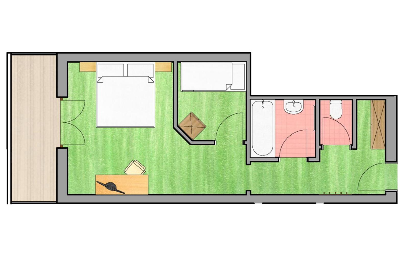 Apartment with Balcony