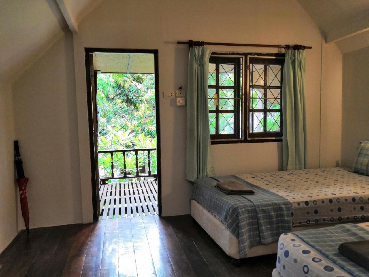 Bungalow- Double Bed with Fan