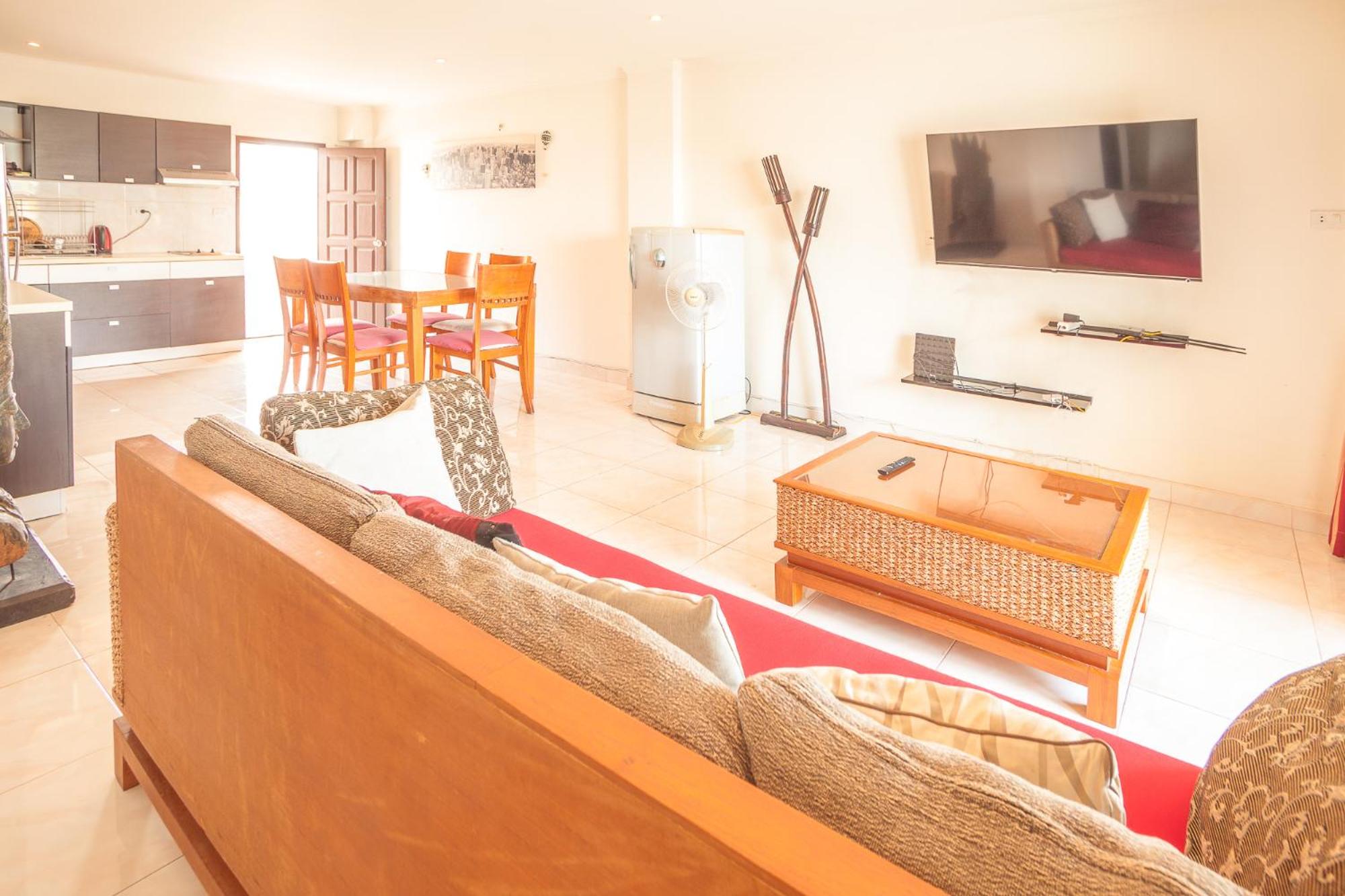 Two-Bedroom Apartment with Balcony and Sea View