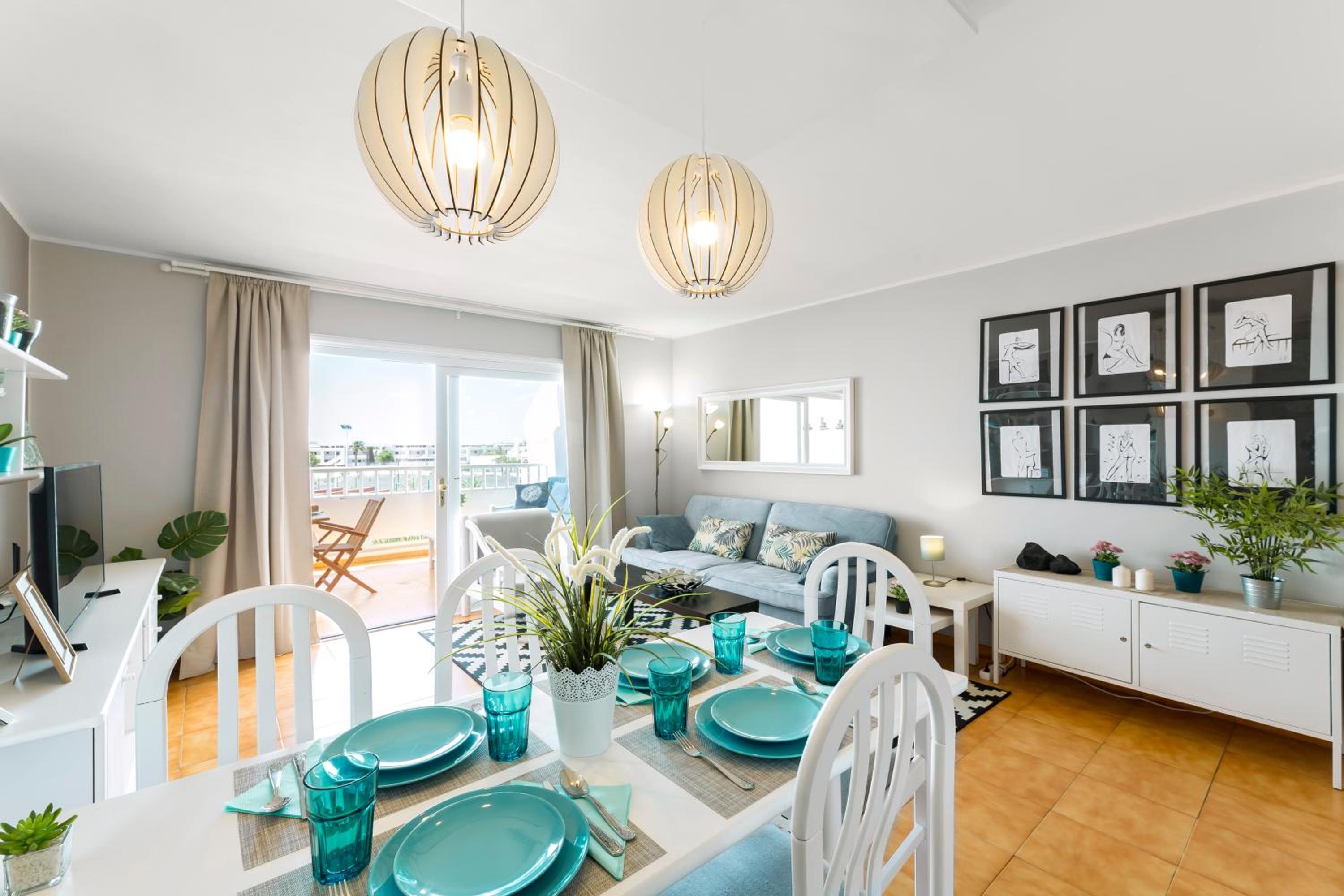Apartamento con vista al mar