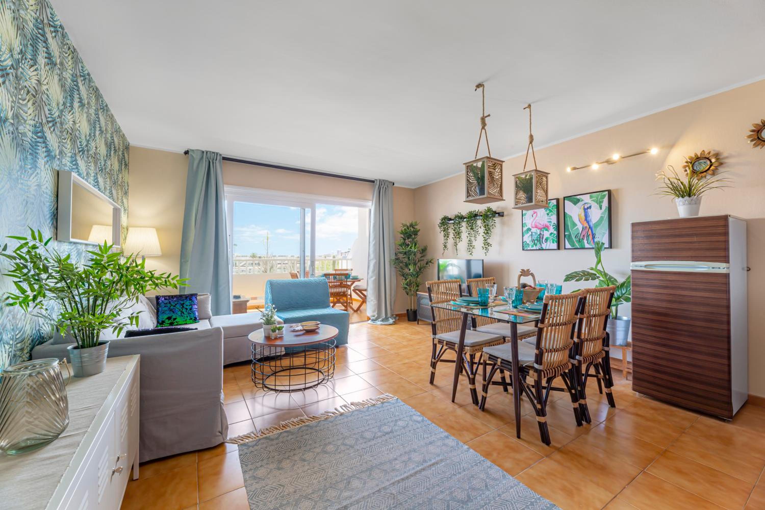 Apartamento con vista al mar