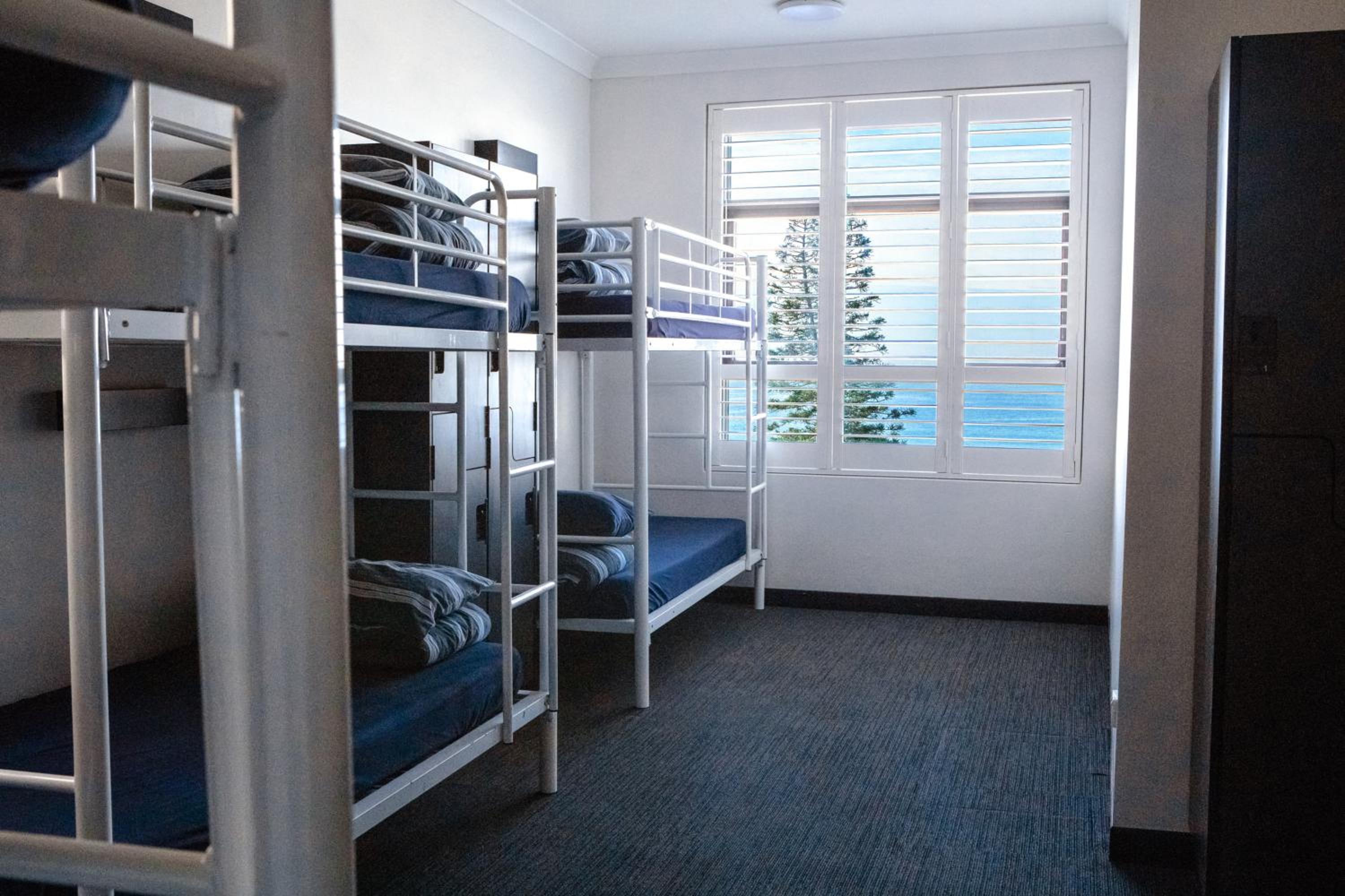 Bed in 6-Bed Mixed Dormitory Room with Beach View and Shared Bathroom photo 1