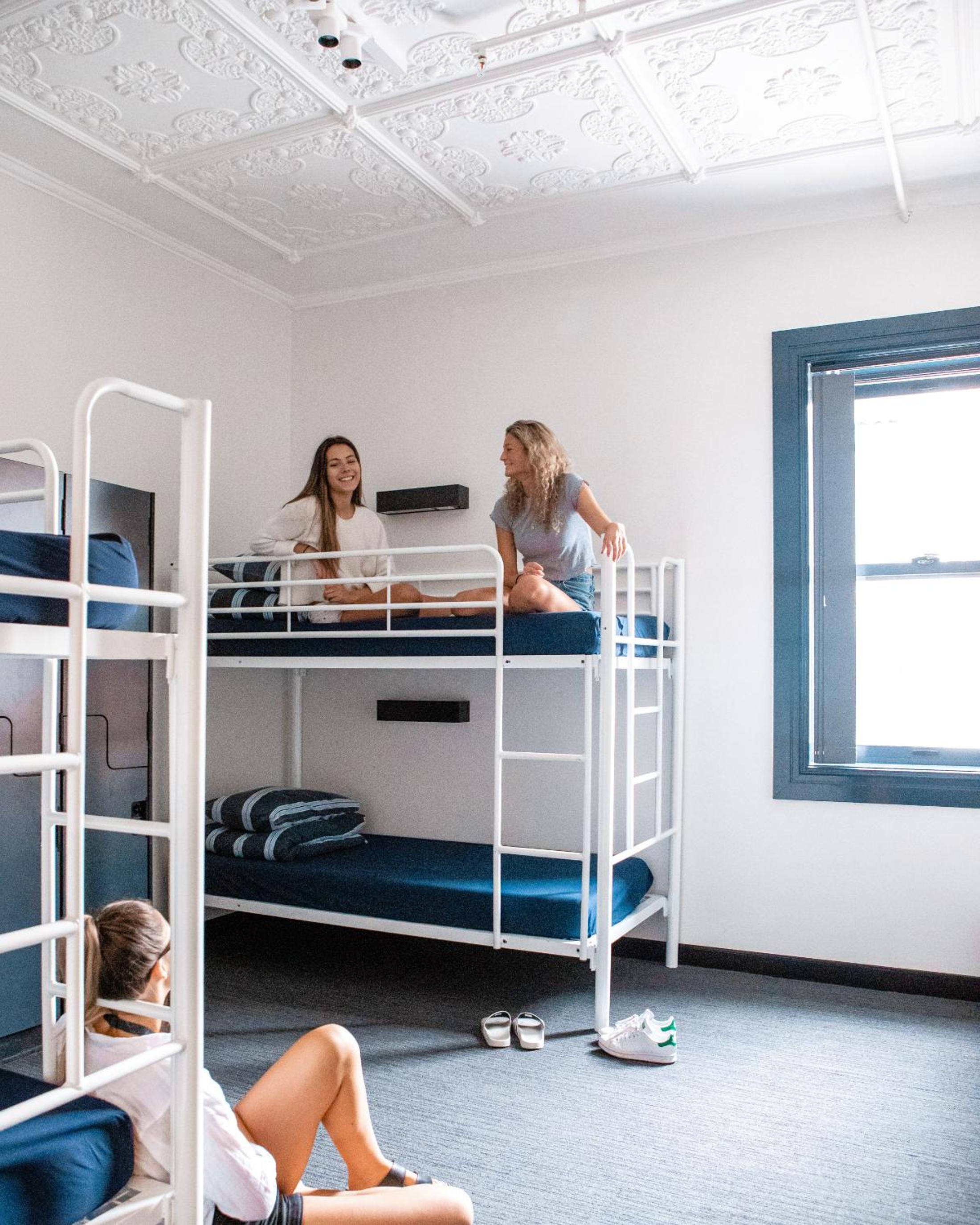 Bed in 6-Bed Female Dormitory Room with Shared Bathroom photo 3