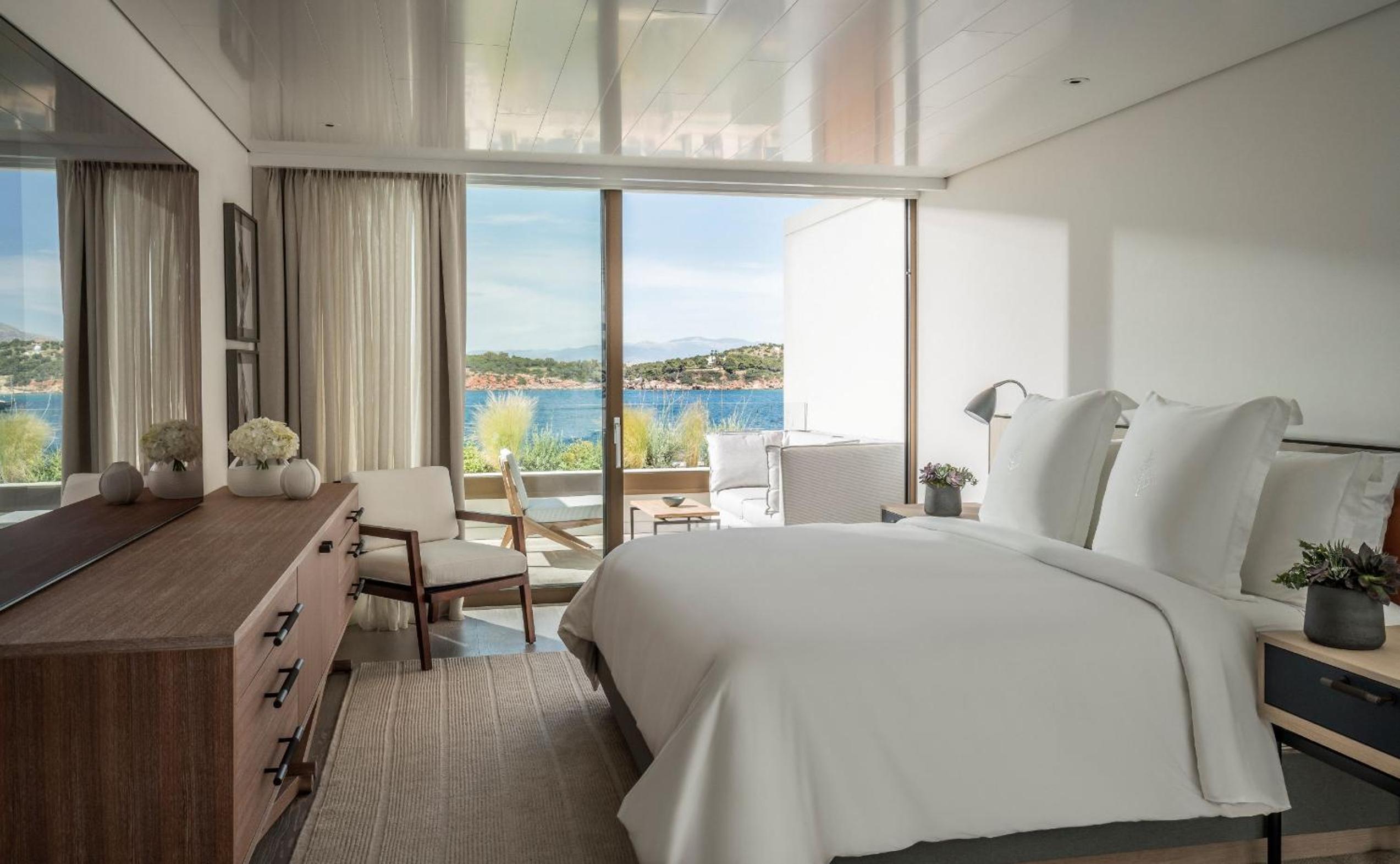 One-Bedroom King Suite with Nafsika Sea View photo 2