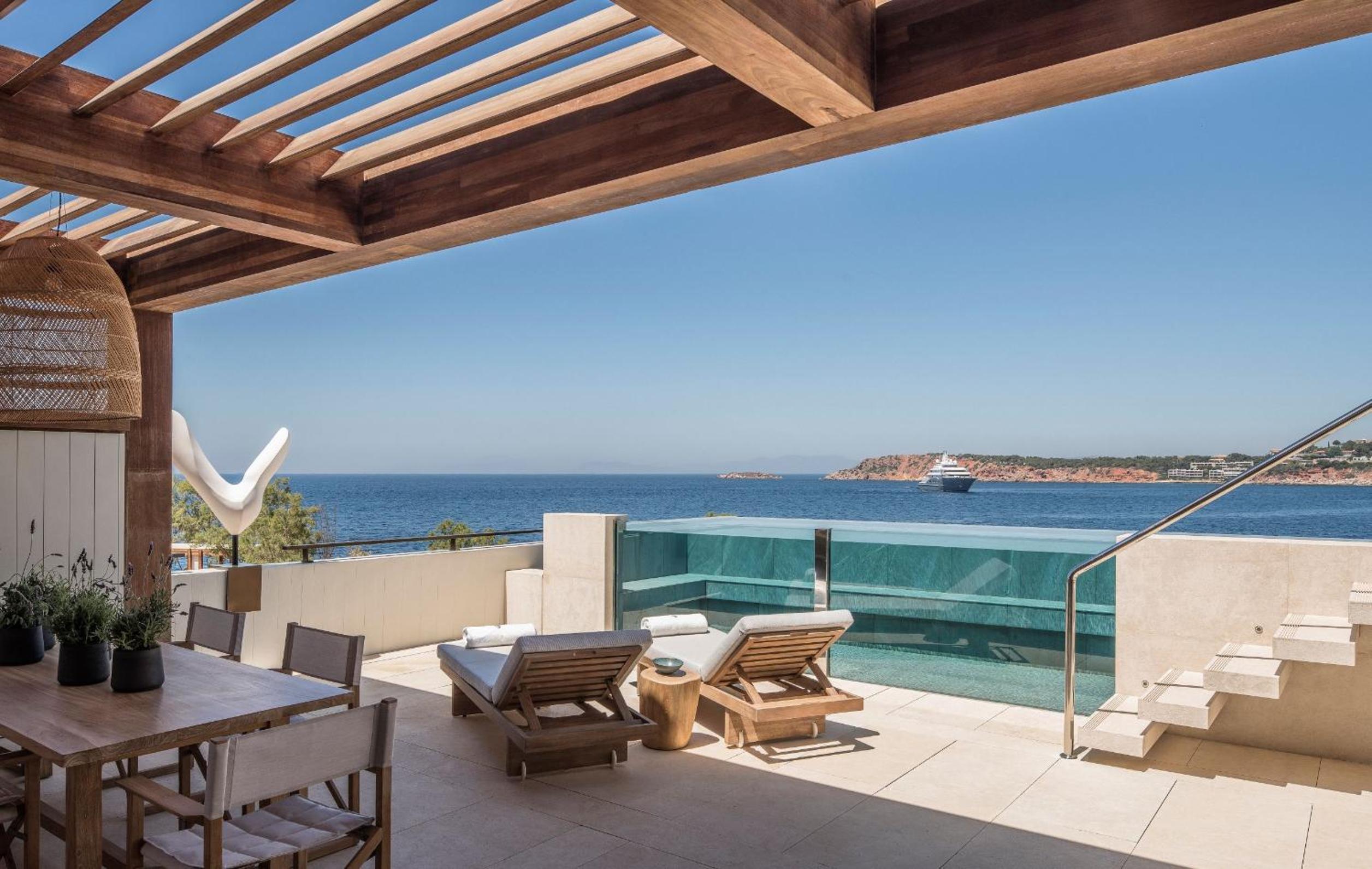Pool King Suite with Nafsika Sea View Terrace