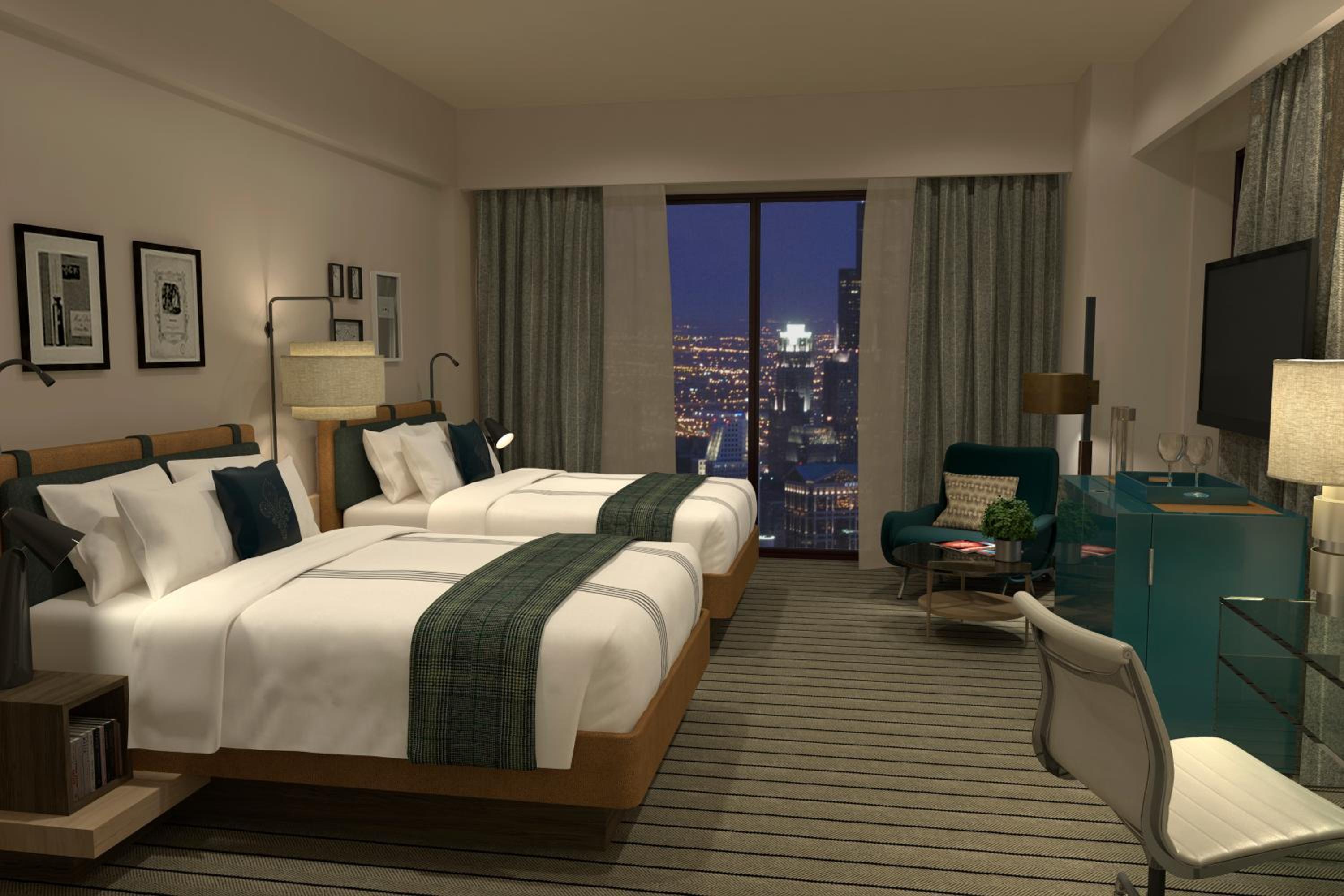 Double Room with Two Double Beds - Photo 3