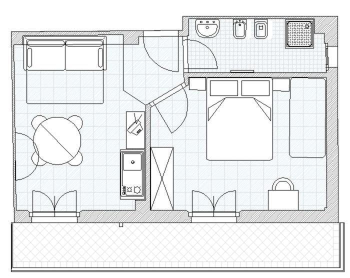 Apartment with Balcony photo 3