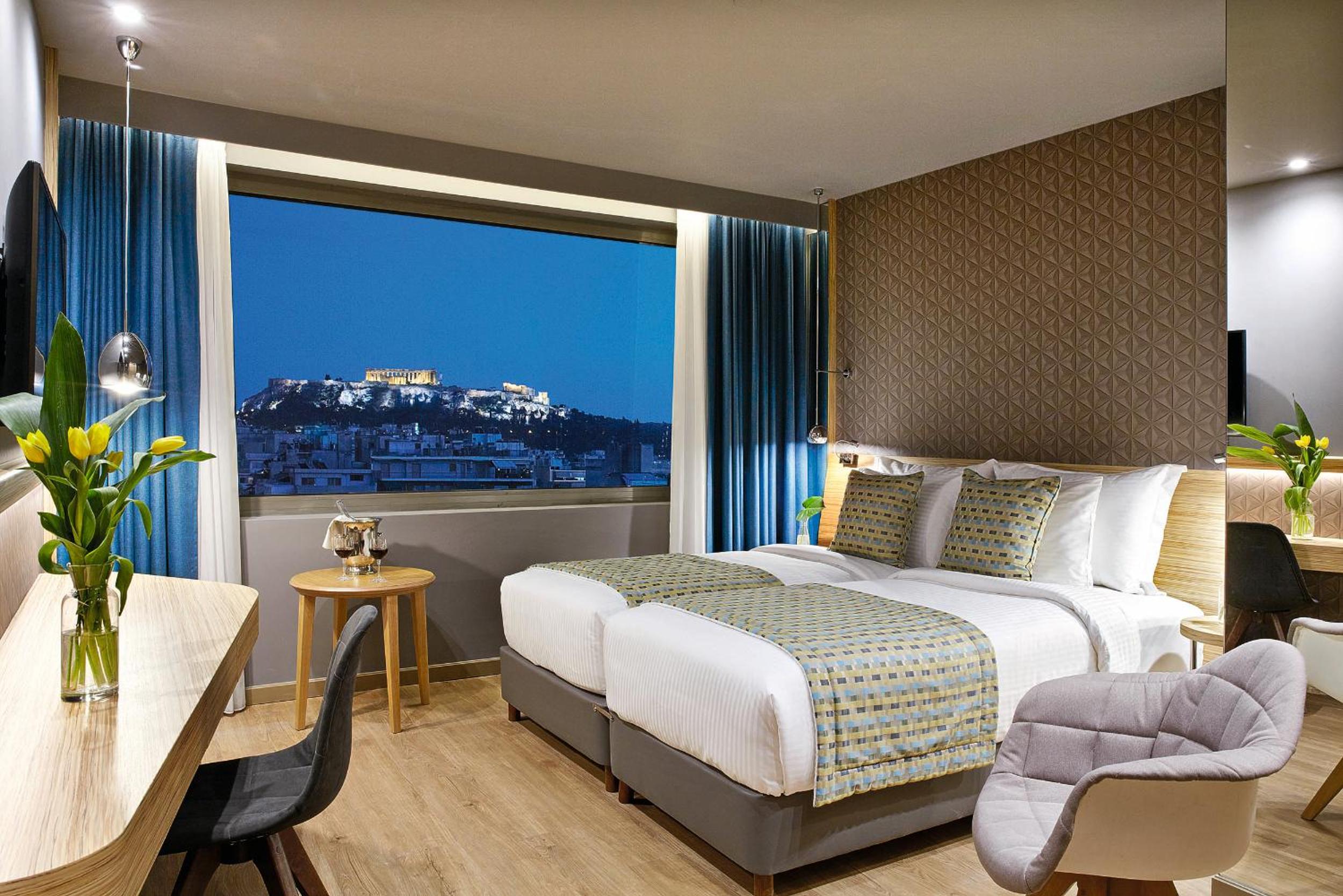 Executive Twin Room with Acropolis View - Photo 4